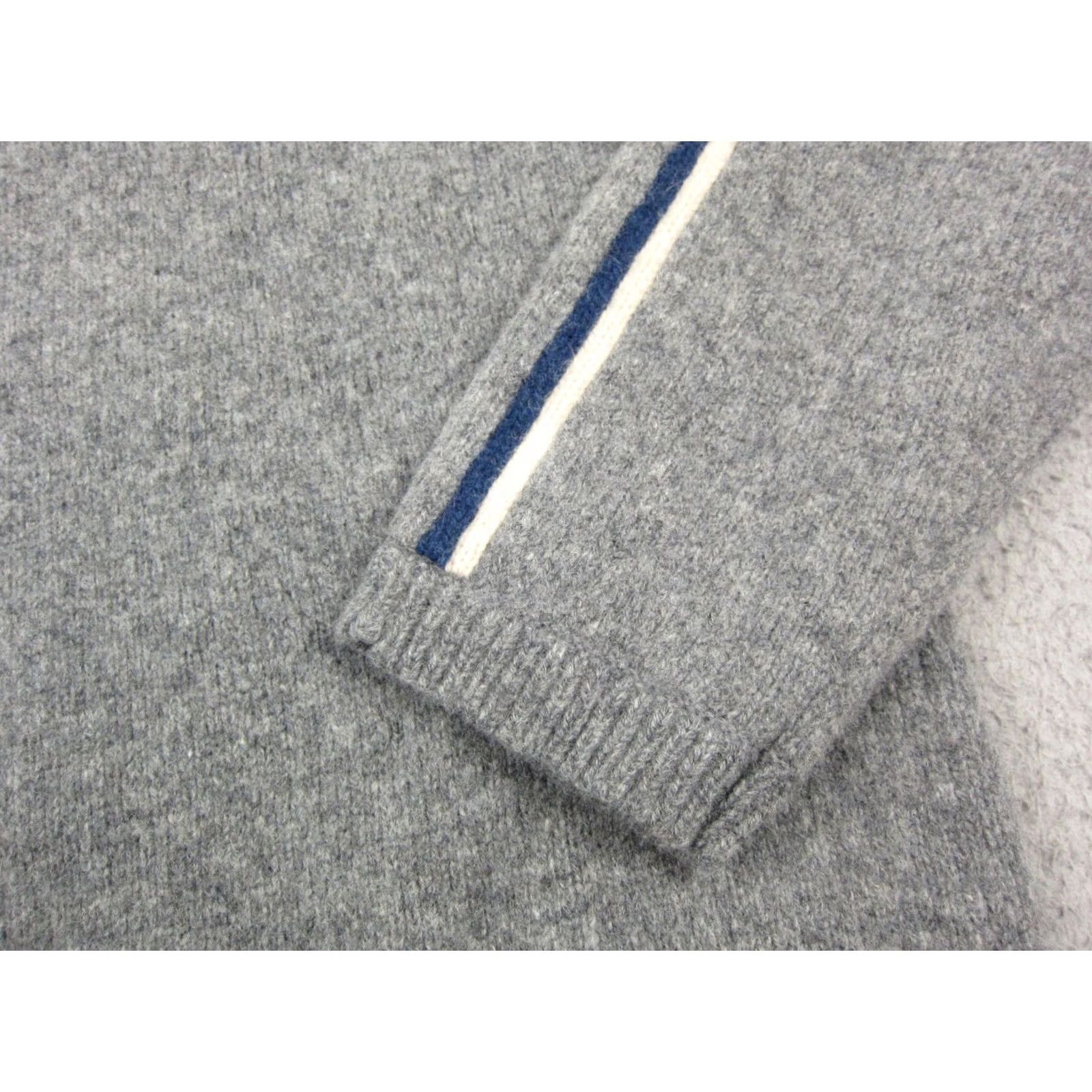 American Eagle Outfitters Vintage American Eagle Sweatshirt Mens Extra Large Gray AE77 Lambswool Stripe Size US XL / EU 56 / 4 - 4 Thumbnail