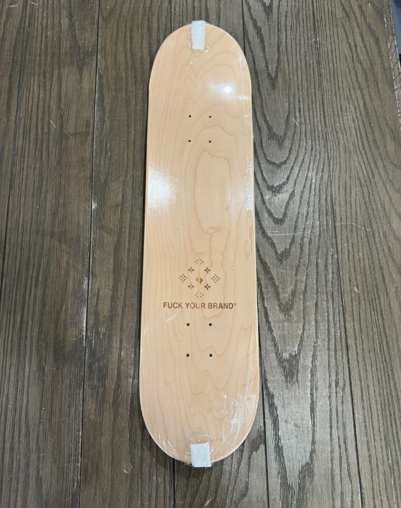 Designer 🖕🏻 FUCK YOUR BRAND Monogram Deck LV Designer Skateboard 🖕🏻 Size ONE SIZE - 3 Thumbnail