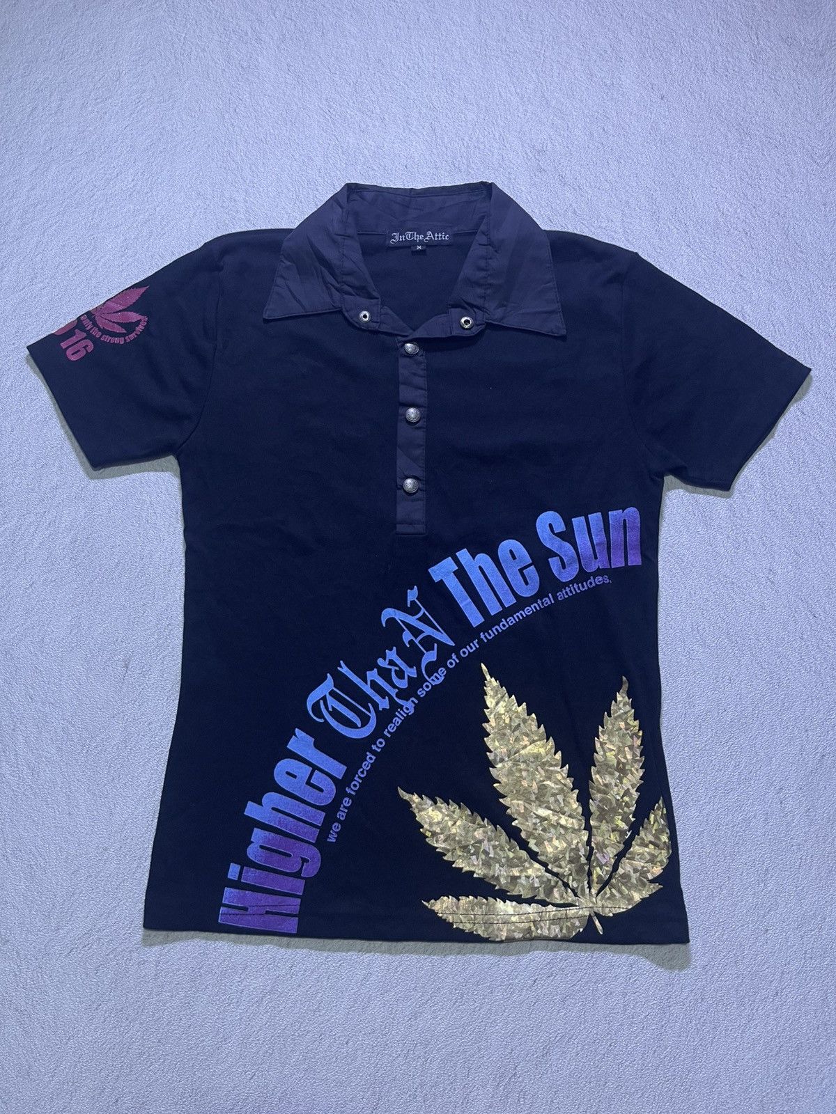 Japanese Brand Y2K IN THE ATTIC short sleeve tshirt Size US S / EU 44-46 / 1 - 1 Thumbnail