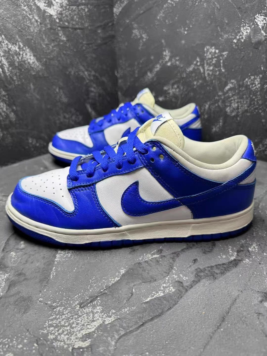 Nike Nike Dunk Kentucky White & Blue Q10 Size US 7.5 / EU 40-41 - 7 Thumbnail