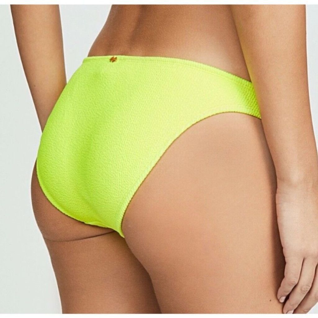 Other Pq SwimBasic Ruched Bikini Bottom. New With Tags $72. Small. Size L / US 10 / IT 46 - 4 Thumbnail