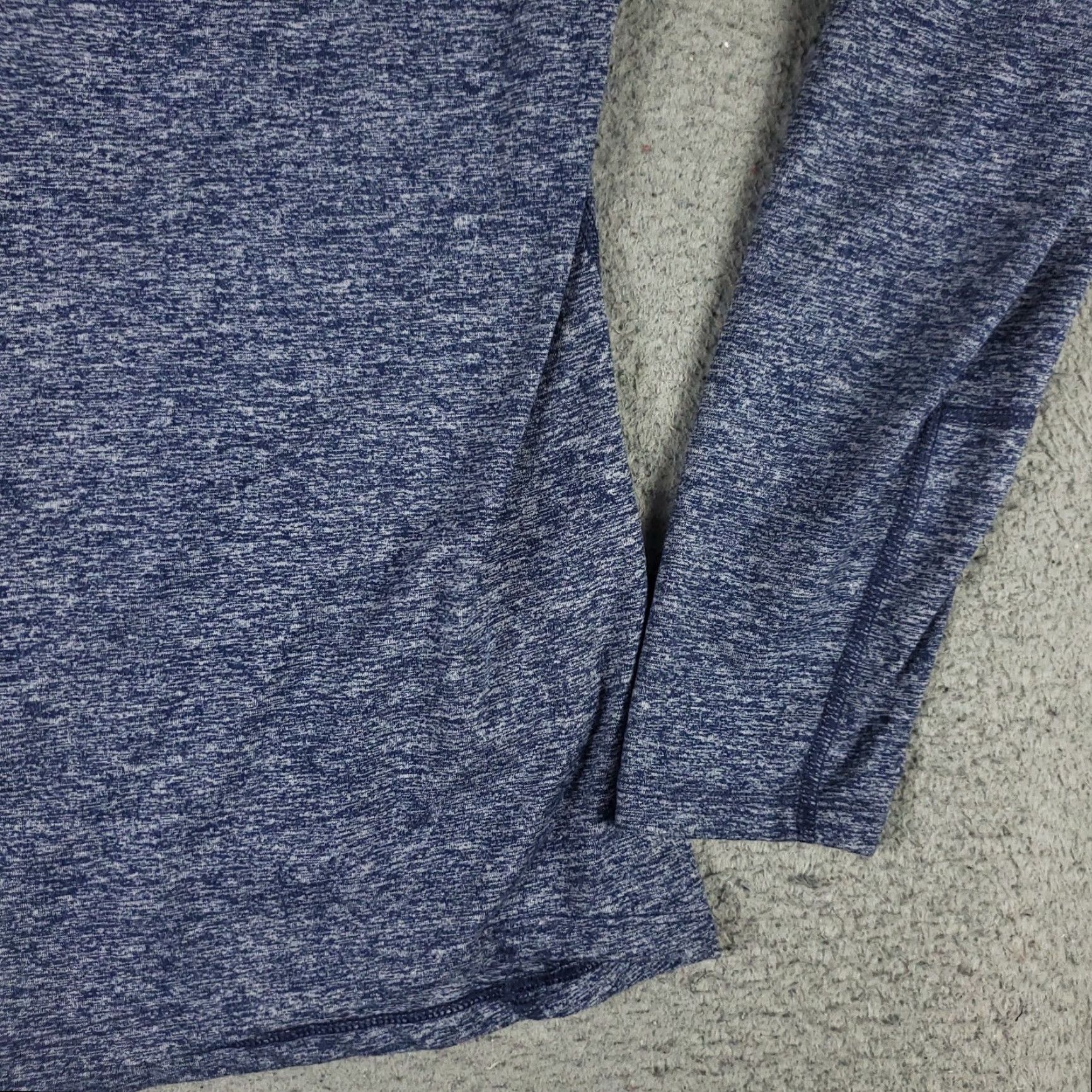 Nike Nike T Shirt Mens Size Medium Blue 1/4 Zip Pullover Swoosh Dri-Fit Long Sleeve Activewear Shirt Mens Regular Size M Blue Nike Size US M / EU 48-50 / 2 - 4 Thumbnail