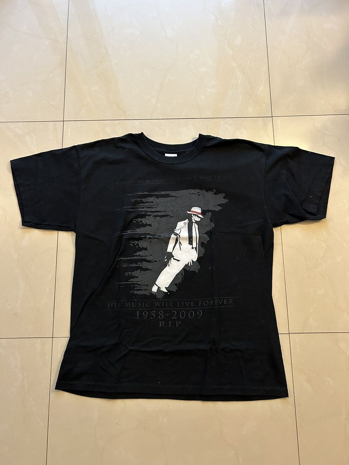 Michael Jackson × Vintage Michael Jackson smith criminal memorial tee Size US L / EU 52-54 / 3 - 1 Thumbnail