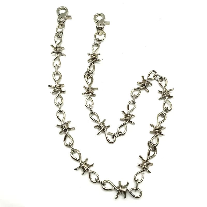 Jewelry Barb Wire Wallet Chain Size ONE SIZE - 3 Thumbnail