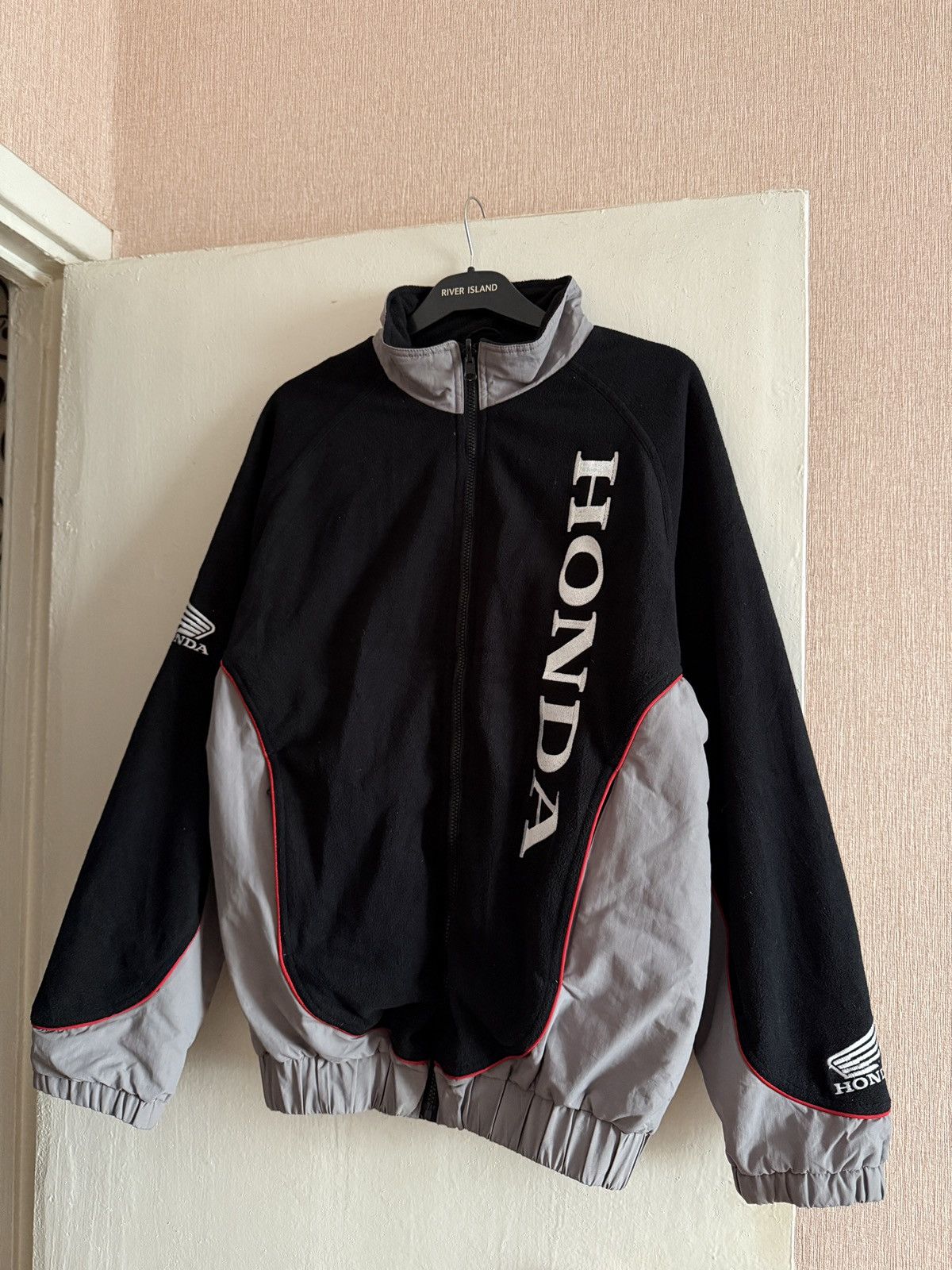Honda Vintage Honda Racing Jacket Full Zip Motorsport Logo Size US XL / EU 56 / 4 - 1 Thumbnail