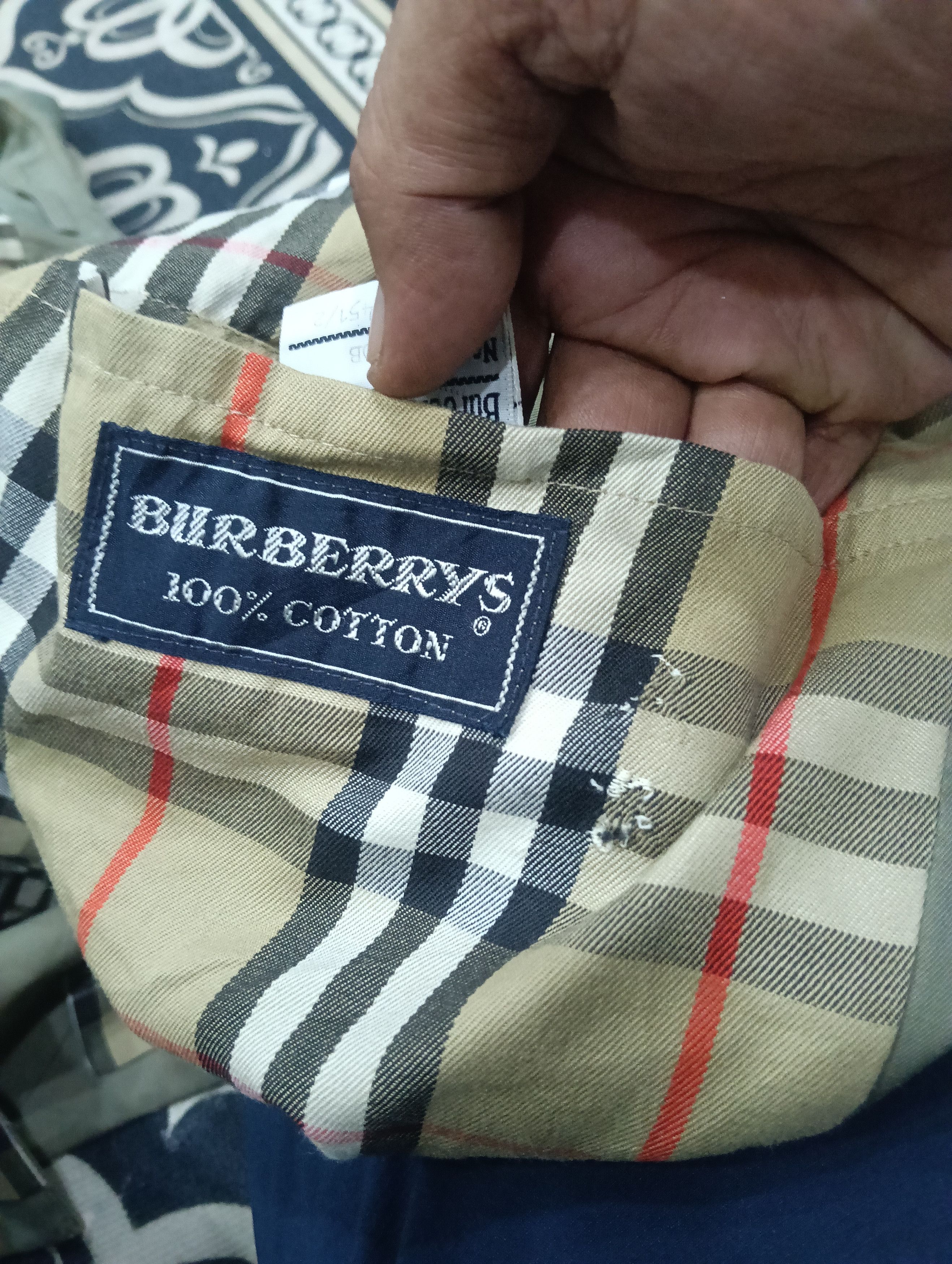 Burberry Prorsum Vintage Burberry Nova Check Tartan Plaids Size US XL / EU 56 / 4 - 18 Thumbnail