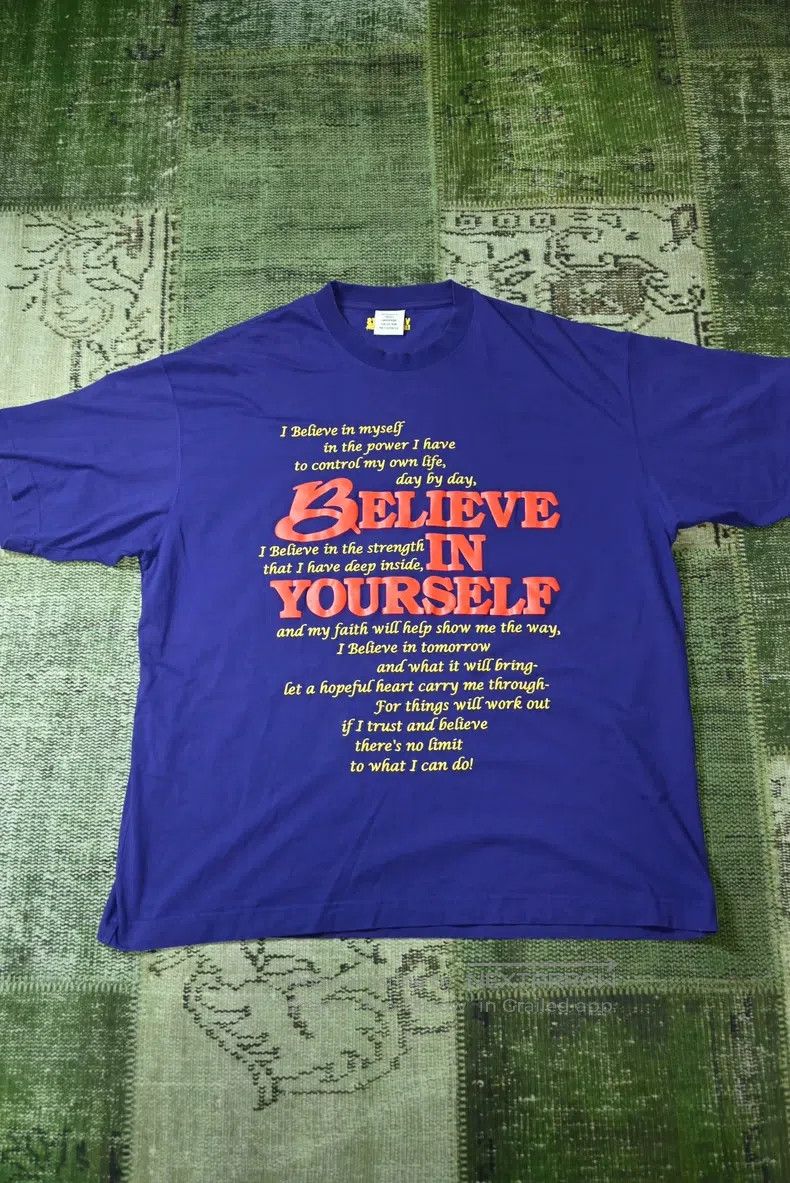 Vetements Printed loose casual short sleeve T-shirt