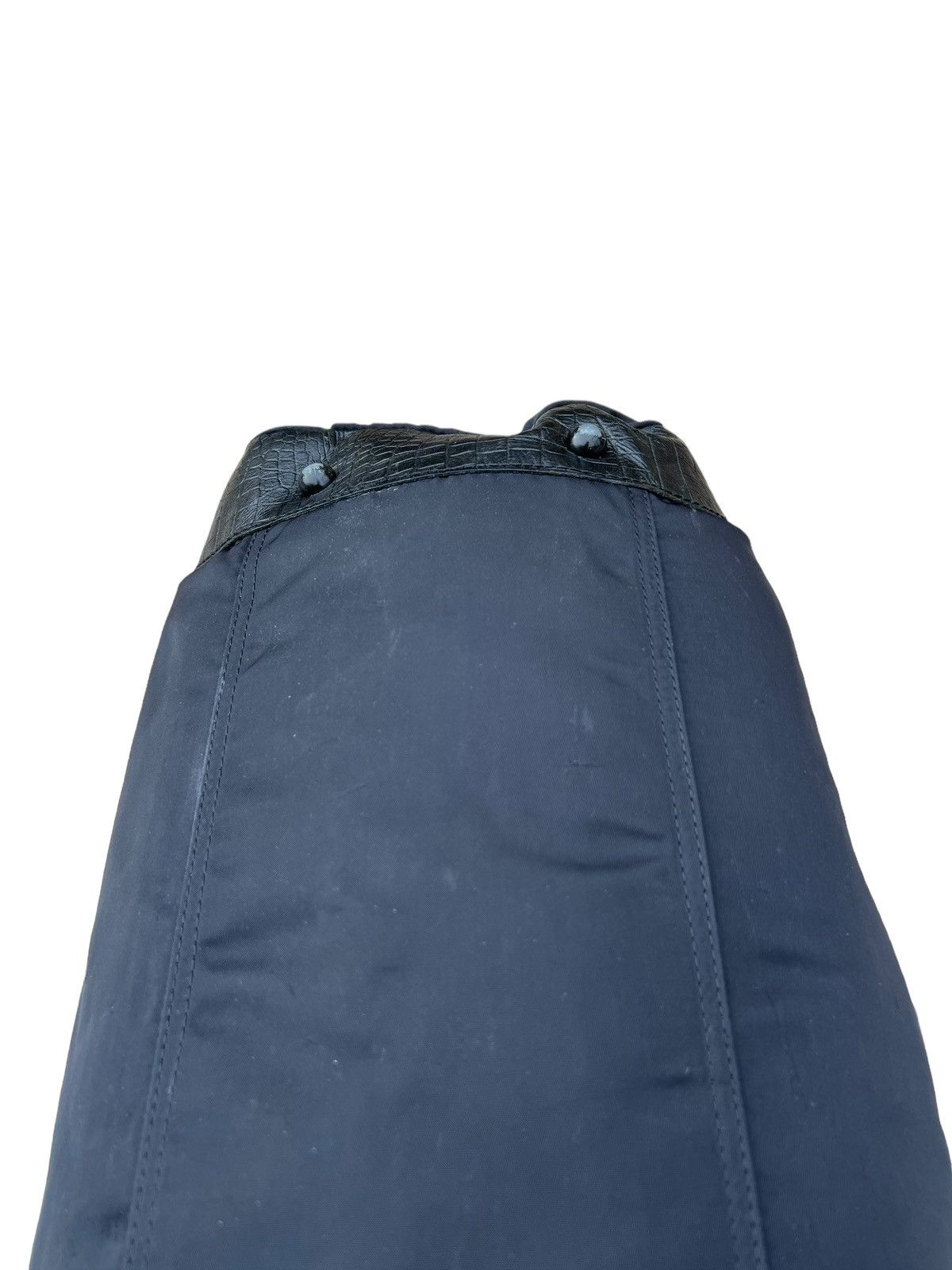 Yohji Yamamoto Vintage 2000s Yohji Yamamoto Y’saccs Huge Handle Bag Size ONE SIZE - 14 Thumbnail