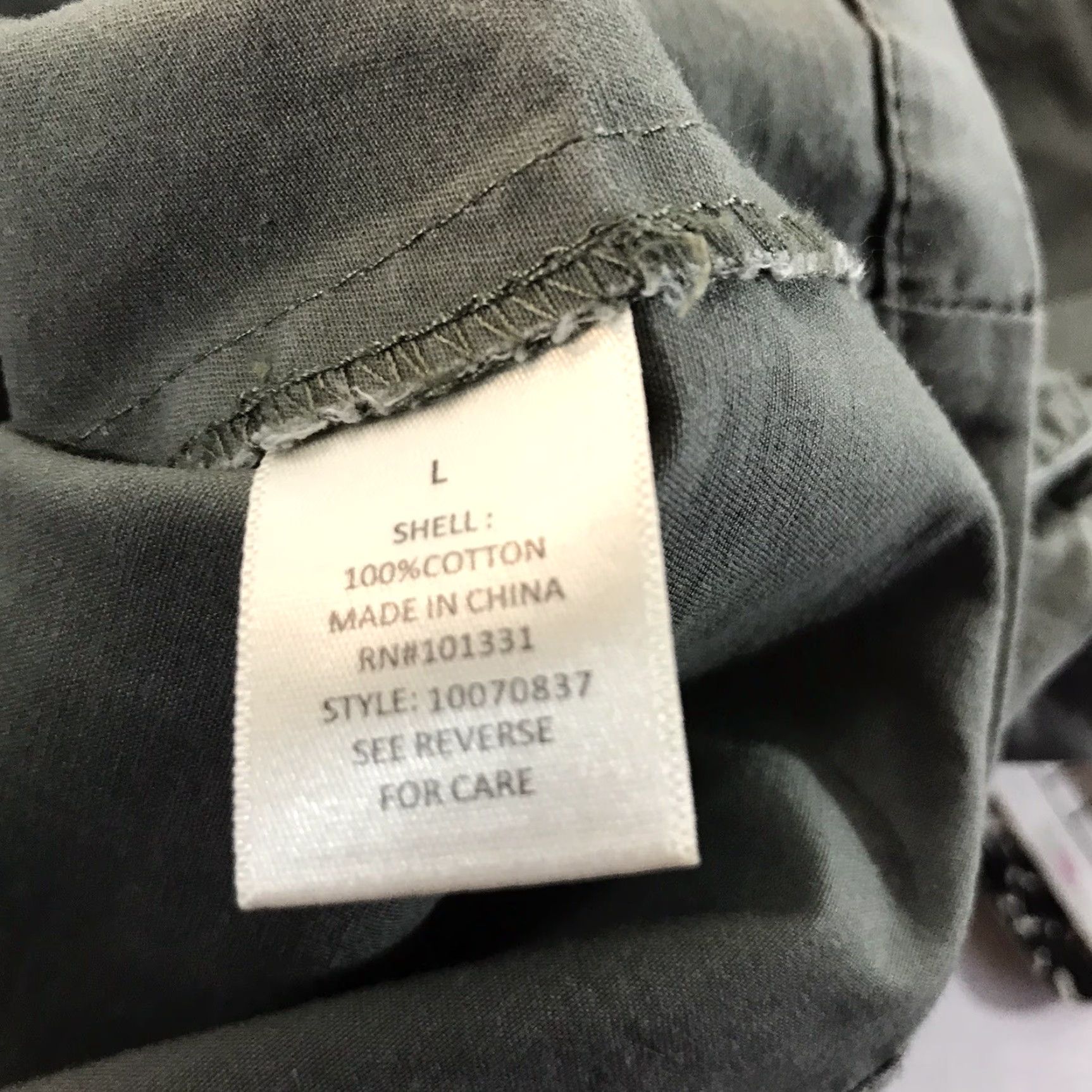 Vintage Charlotte Russe Vest Women's L Green 100% Cotton Full Zip Snap Womens Size L / US 10 / IT 46 - 5 Thumbnail