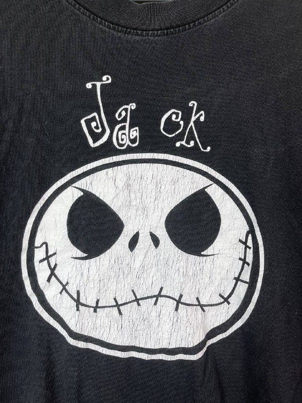 Disney DISNEY NIGHTMARE JACK SKELLINGTON T-SHIRT BLACK MENS SIZE M Size US M / EU 48-50 / 2 - 2 Thumbnail