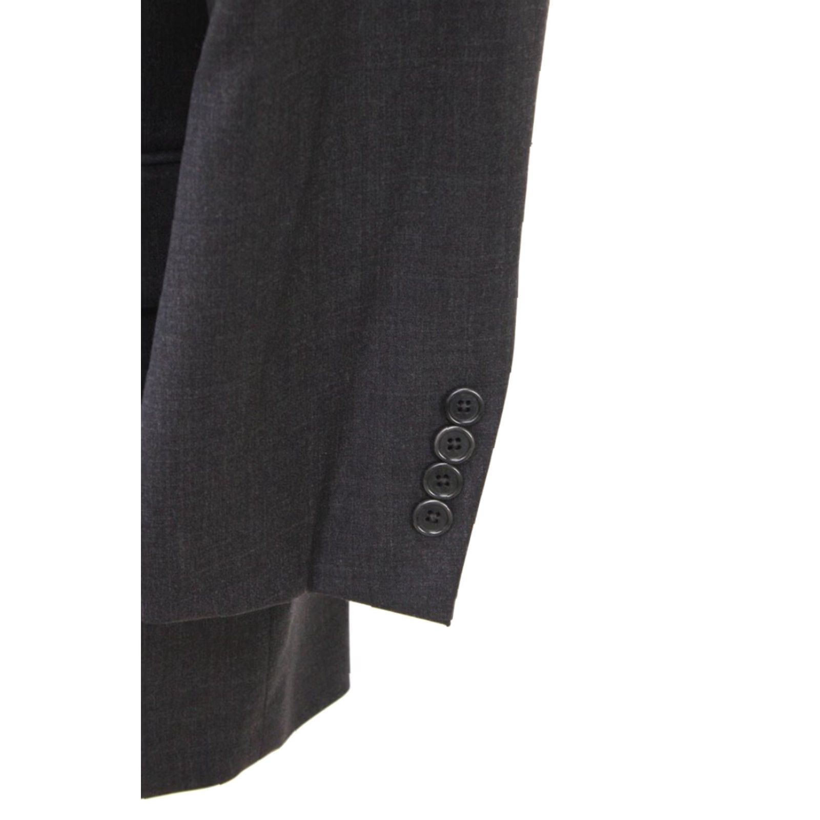 Brooks Brothers Brooks Brothers Madison 1818 Wool Suit Jacket 44L Dark Gray Fully Lined USA Size 44R - 6 Thumbnail