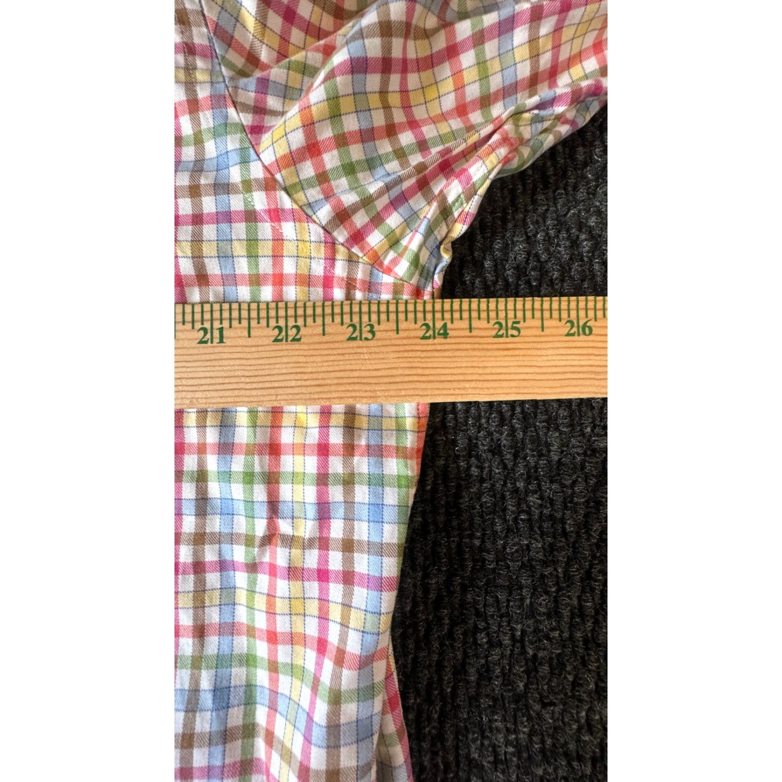Lands' End Lands' End Long Sleeve Button-Up Men's Large Plaid Shirt 100% Cotton Size US L / EU 52-54 / 3 - 4 Thumbnail