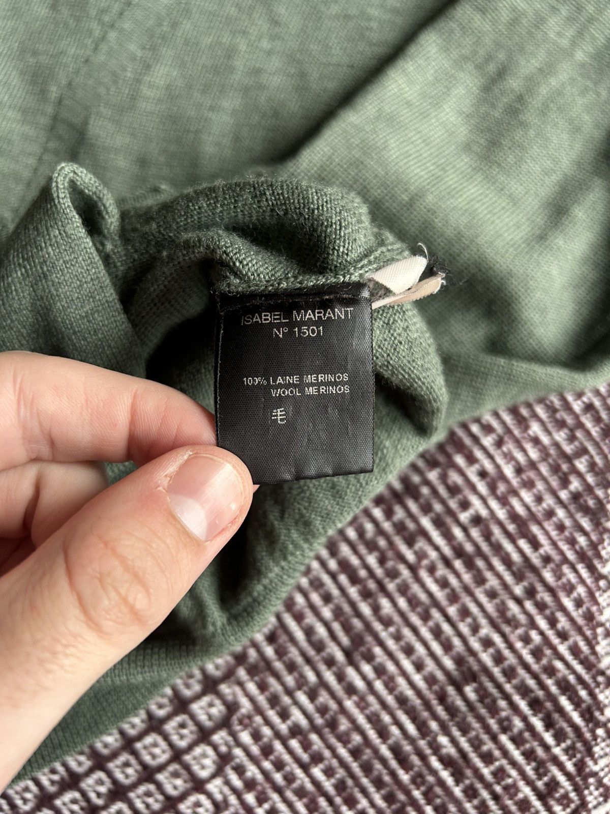 Isabel Marant × Isabel Marant Etoile × Japanese Brand Isabel Marant Wool Merinos Cardigans Old Money Style Size 1 Size S / US 4 / IT 40 - 11 Thumbnail
