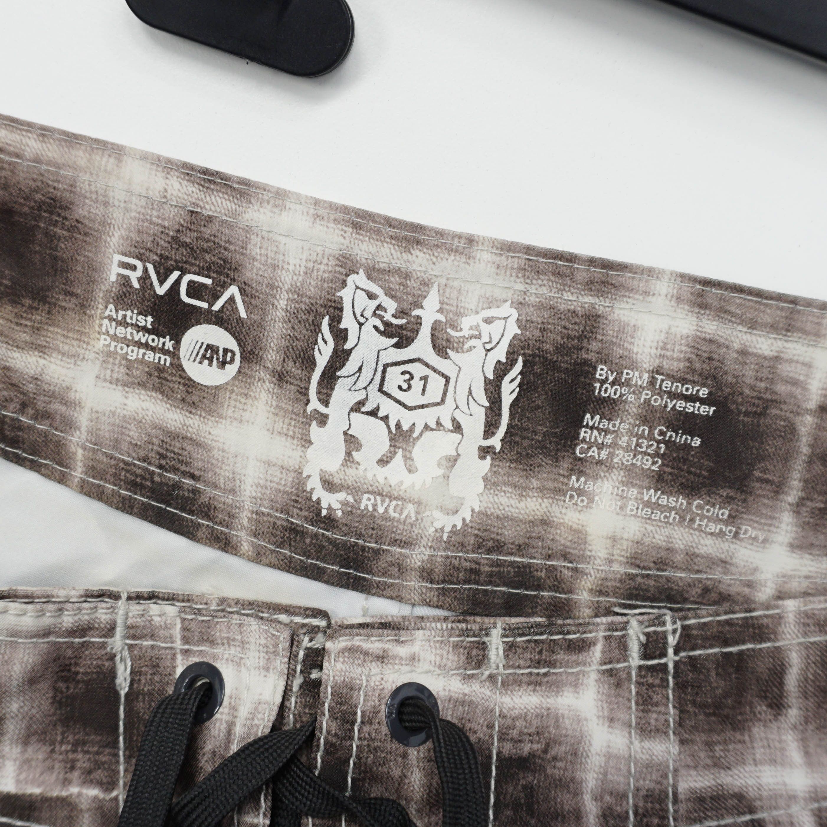 RVCA Archive Abstract Board Shorts Size US 31 - 4 Thumbnail