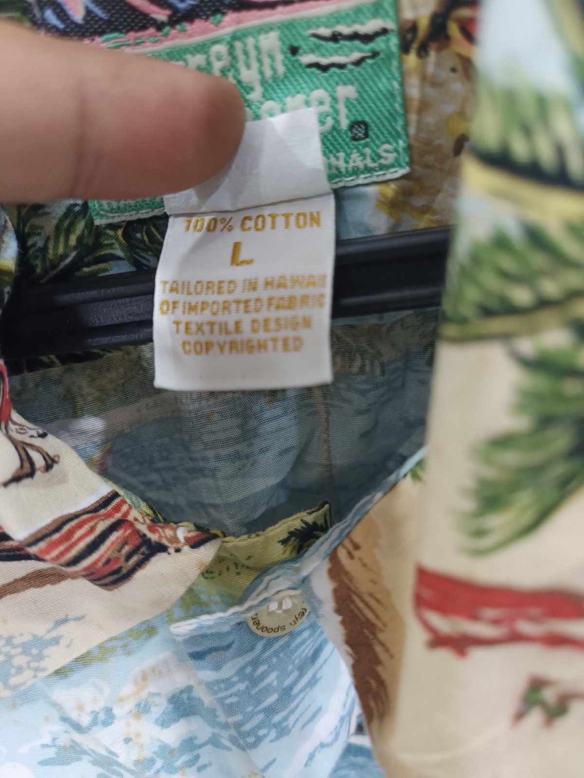 Reyn Spooner × Vintage Reyn Spooner Hawaiian Traditionals Size US L / EU 52-54 / 3 - 5 Thumbnail