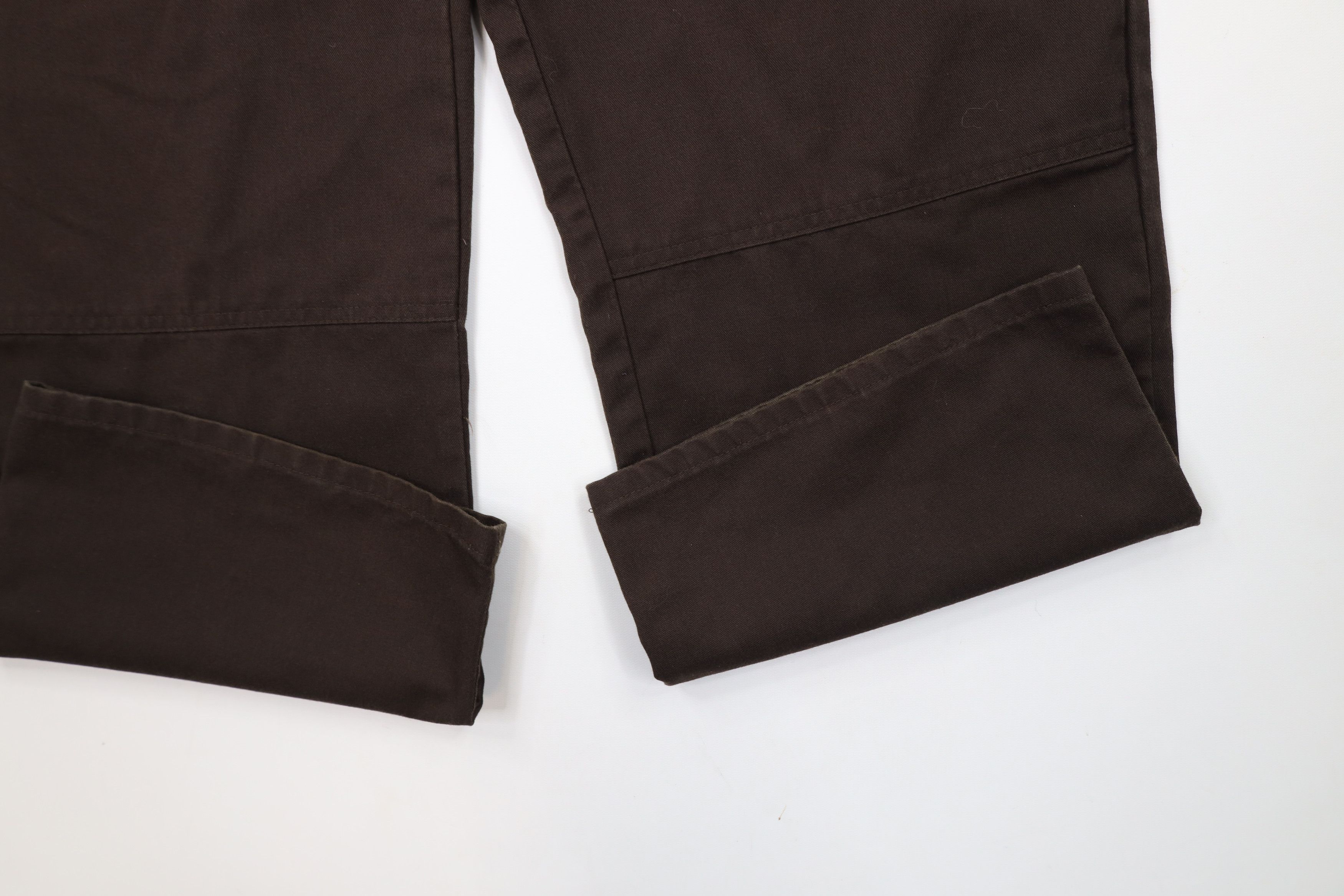 Dickies × Vintage Vintage Y2K Dickies Knee Wide Leg Mechanic Pants Brown Size US 36 / EU 52 - 5 Thumbnail