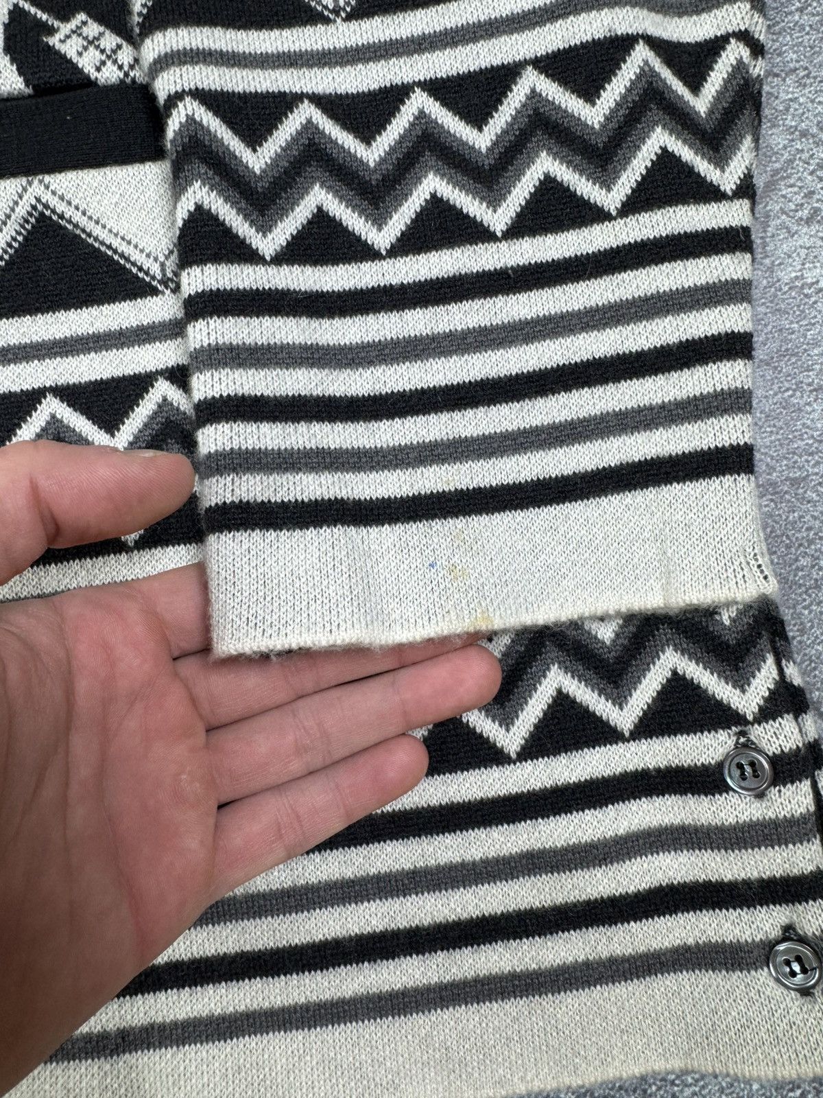 Thom Browne Thom Browne Football Jacquard Cardigan Size 4 Made in Japan Size US XL / EU 56 / 4 - 3 Thumbnail