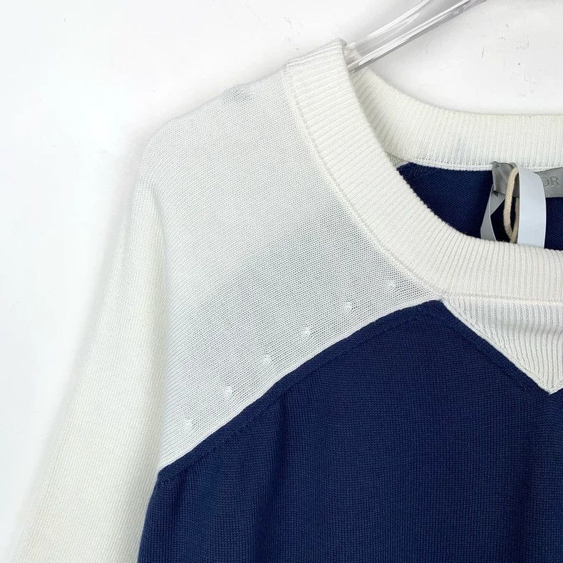 Dior Dior Co-branded 23 logo pattern embroidery blue and white c Size US L / EU 52-54 / 3 - 3 Thumbnail