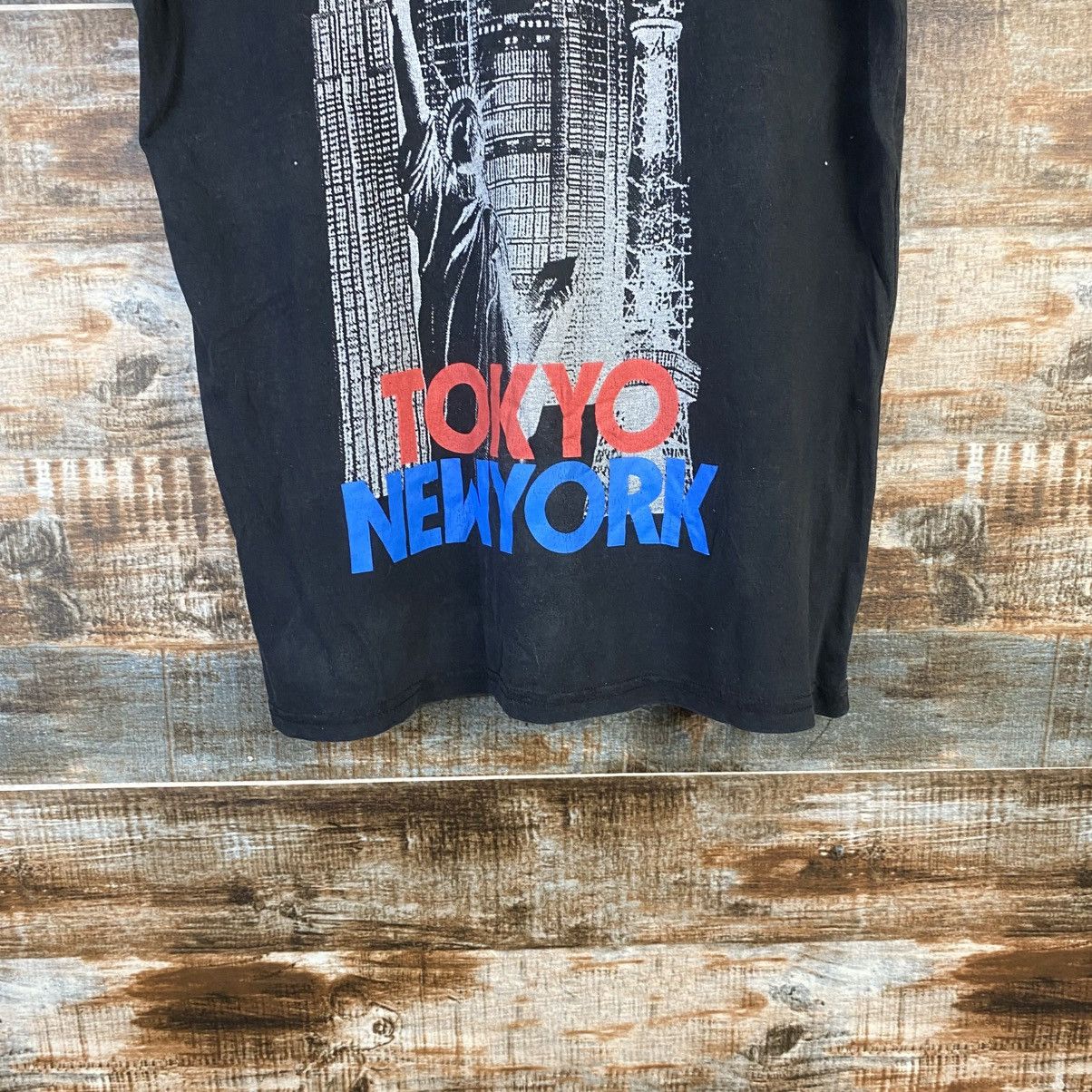Vintage DL St Lauren 1976 Paris Black T-Shirt #C1186 Size M / US 6-8 / IT 42-44 - 6 Thumbnail