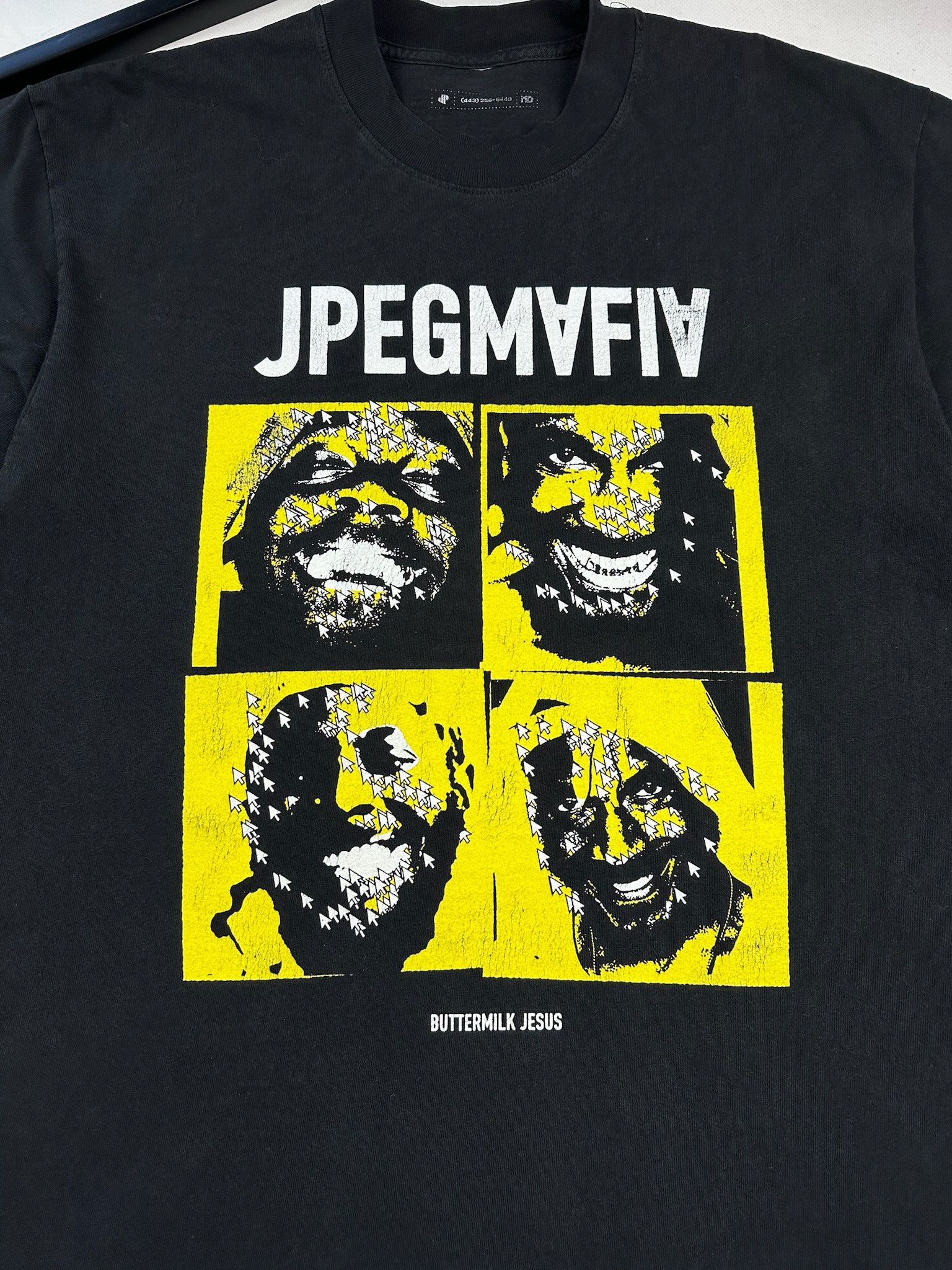 Band Tees JPEGMAFIA Talking Heads Buttermilk Jesus 2021 XL Tee Size US M / EU 48-50 / 2 - 2 Thumbnail