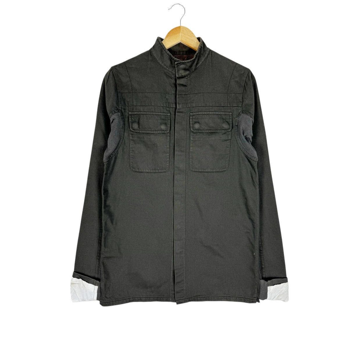 Rick Owens 🔥RICK OWENS DRK SHADOW BUTTON SHIRTS JACKET Size US M / EU 48-50 / 2 - 3 Thumbnail