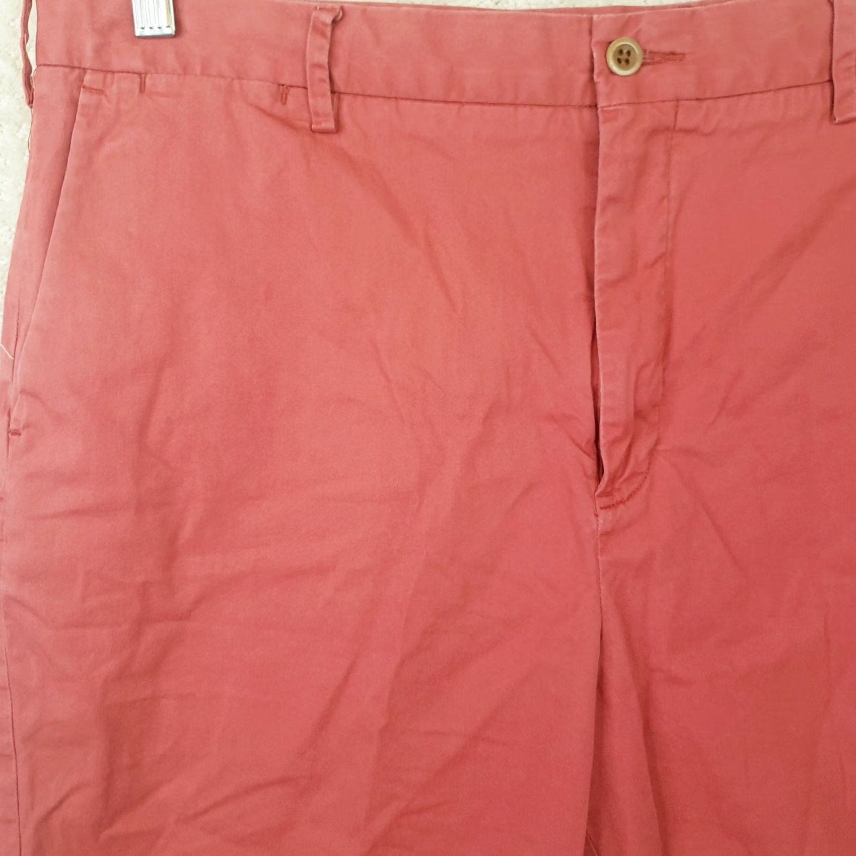 Polo Ralph Lauren VINTAGE Polo Ralph Lauren Chino Shorts Mens Size 36 9 Red Stretch Classic Fit Size US M / EU 48-50 / 2 - 2 Thumbnail