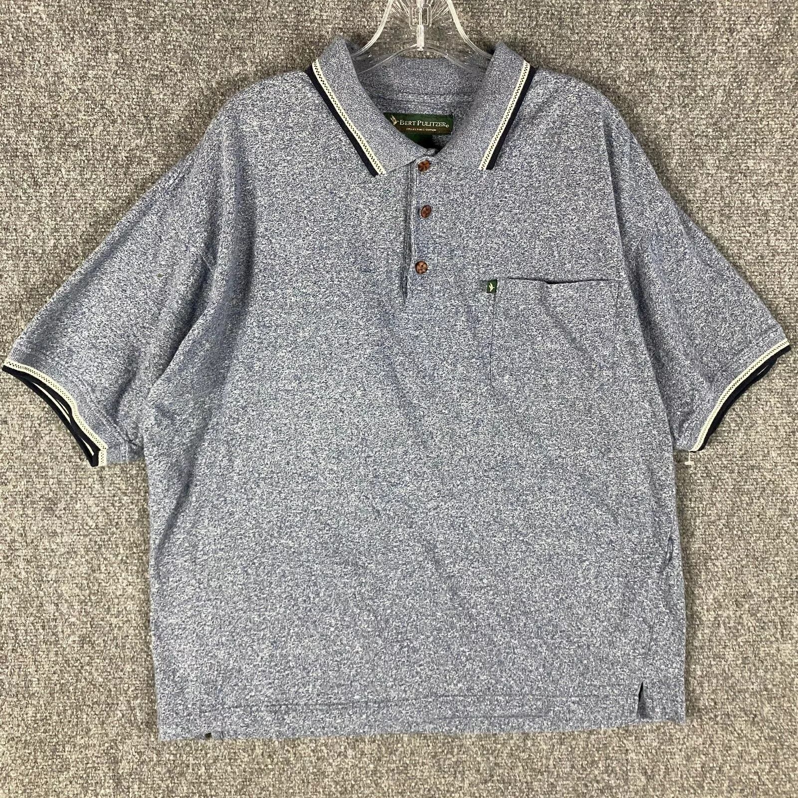 Bert Pulitzer Bert Pulitzer Polo Shirt Men's Large Collector's Edition L Size US L / EU 52-54 / 3 - 1 Thumbnail