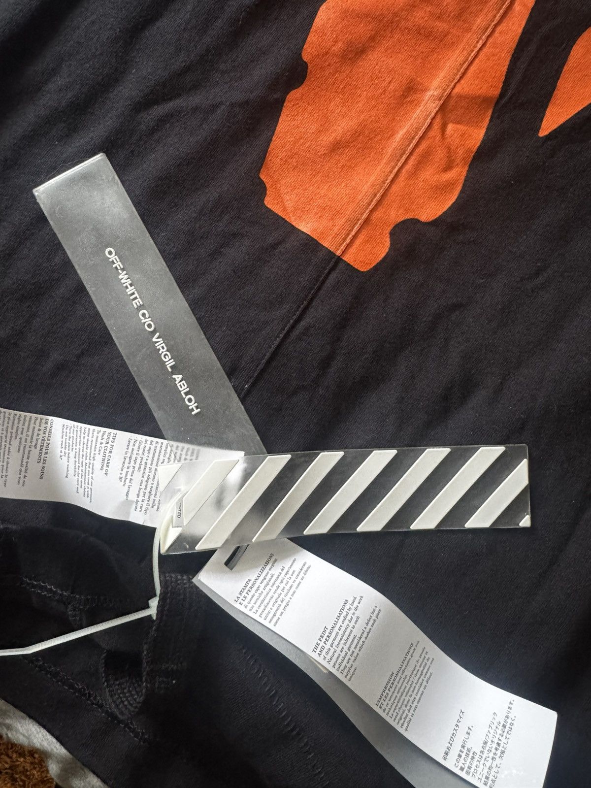 Off-White × Vlone Off-White X Vlone Every Living Creative Dies Alone Tee Size US M / EU 48-50 / 2 - 4 Thumbnail
