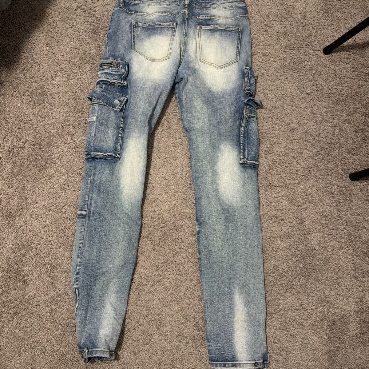 Other Demim cargo jeans Size US 34 / EU 50 - 3 Thumbnail