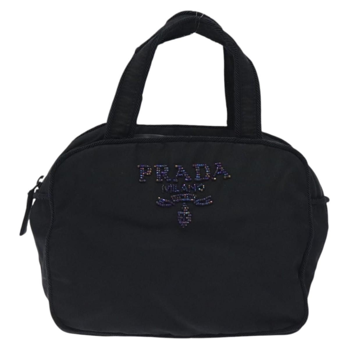 Prada Prada Vintage Zip Handbag Tessuto Size ONE SIZE - 1 Thumbnail