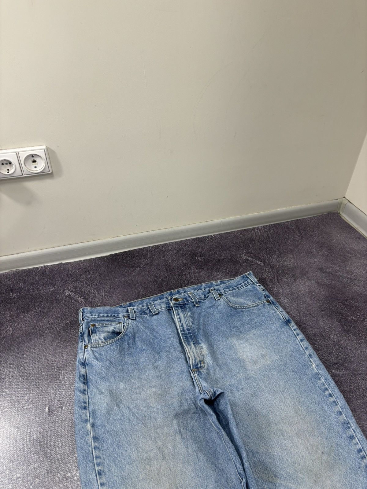 Carhartt Vintage Carhartt Y2K Traditional Fit Faded Denim Baggy Jeans Size US 44 / EU 60 - 11 Thumbnail