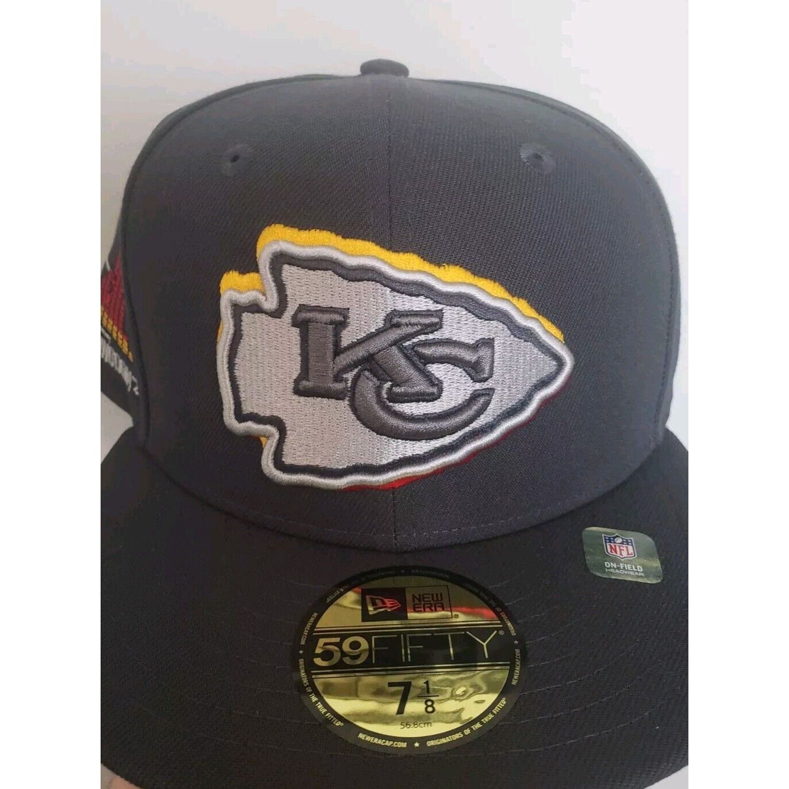 New Era Kansas City Chiefs Hat 2024 Draft Size 7 1/8 5950 New Era Size ONE SIZE - 1 Thumbnail