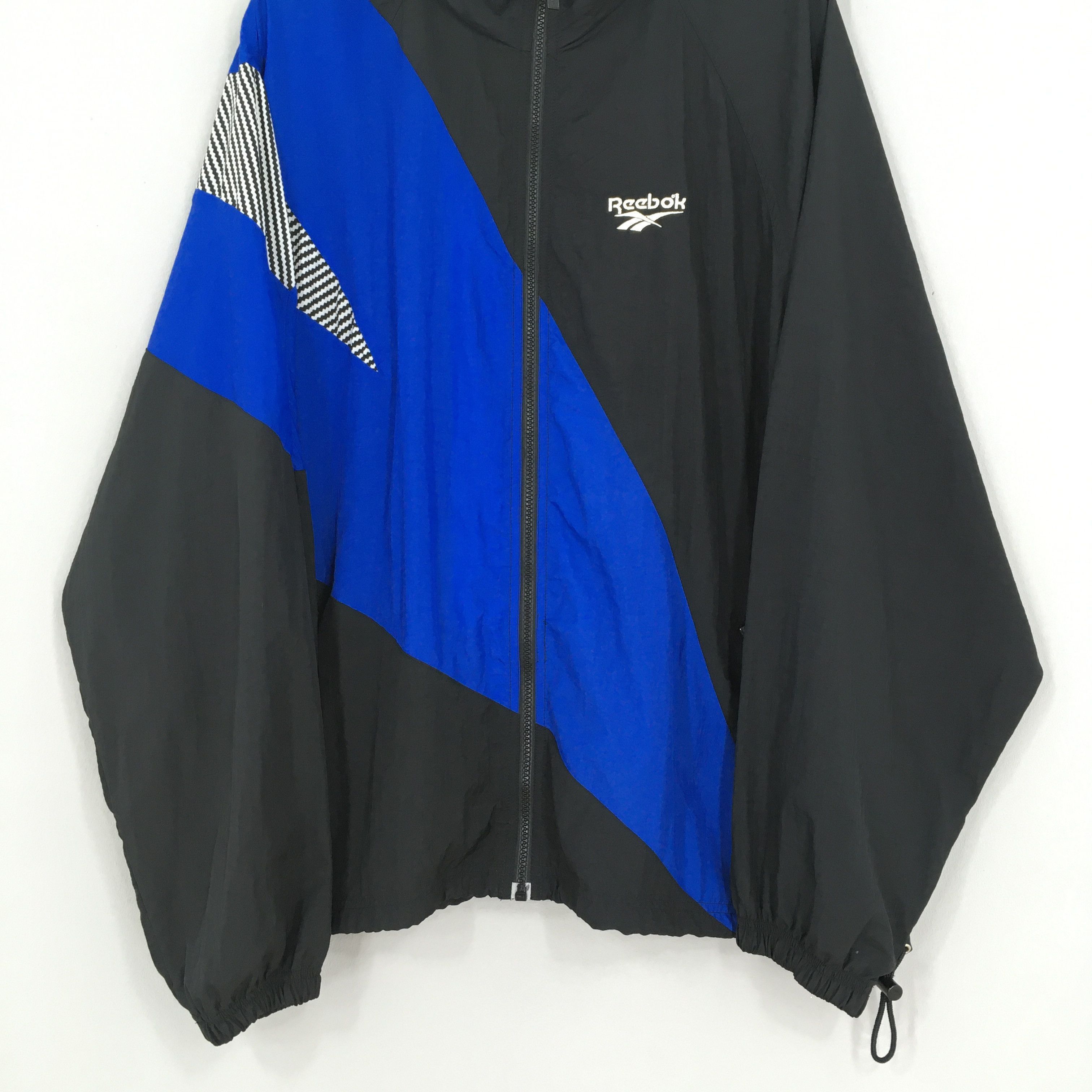 Reebok Vintage 90's Reebok Windbreaker Jacket XLarge Size US XL / EU 56 / 4 - 3 Thumbnail