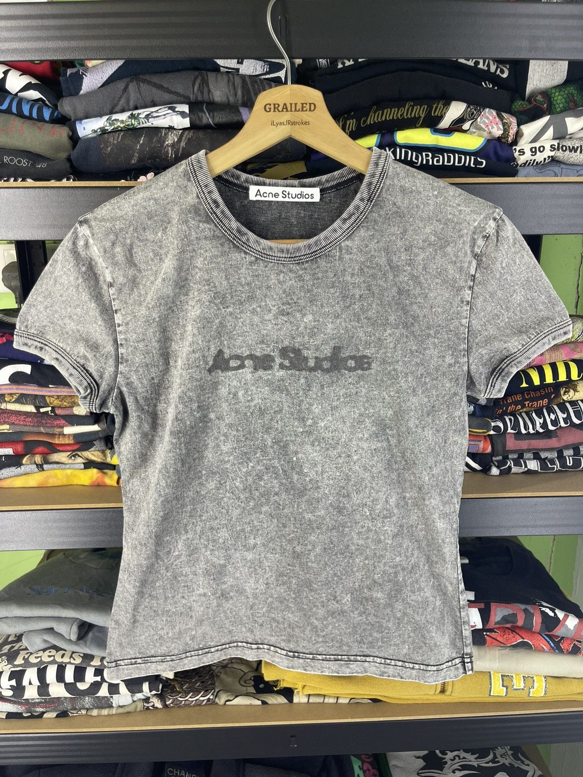 Acne Studios Acne Studios Blurred logo t-shirt Short Sleeve T