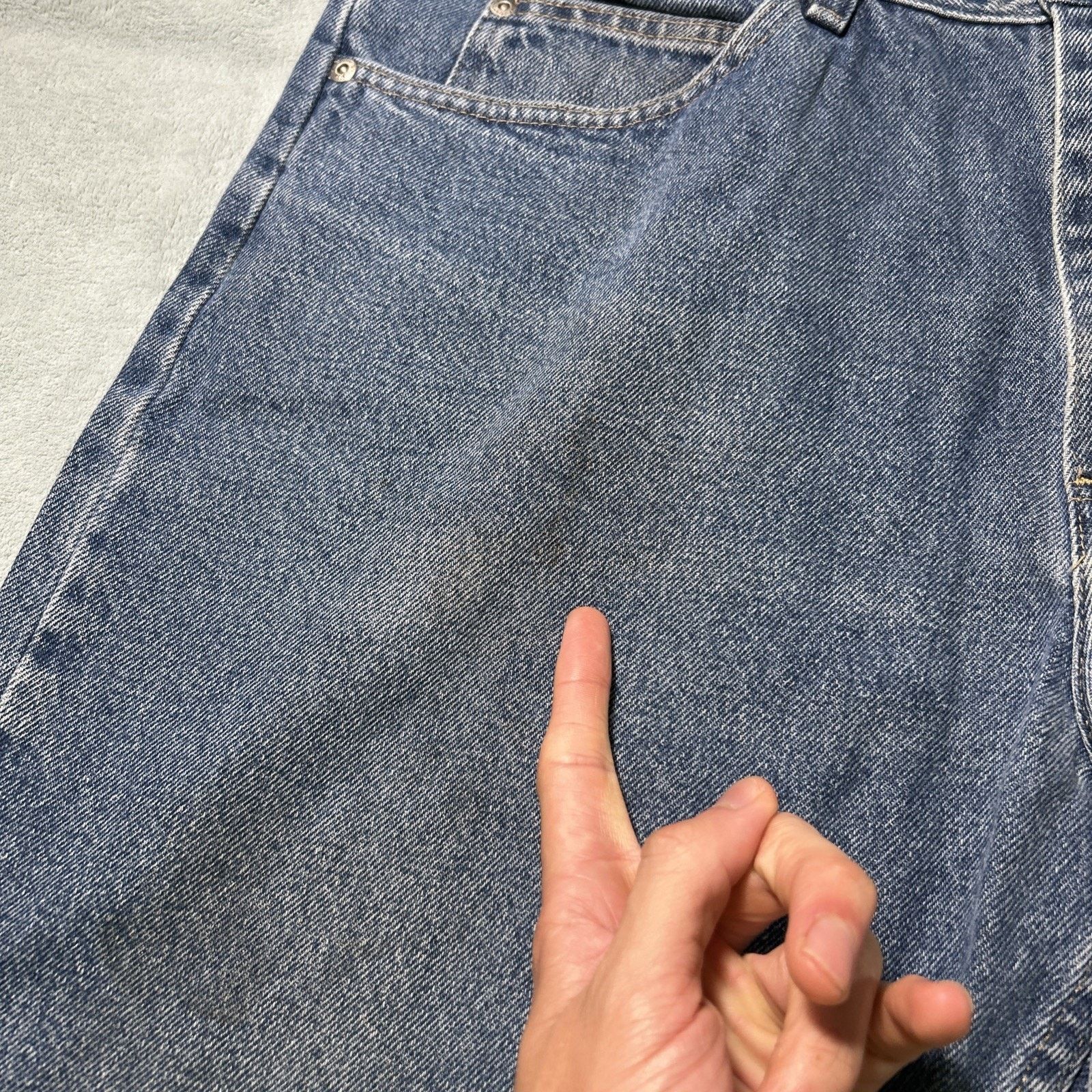 Wrangler Wrangler Loose Baggy Straight Jeans Mens 34x34 Wide Hamilton Size US 34 / EU 50 - 10 Thumbnail
