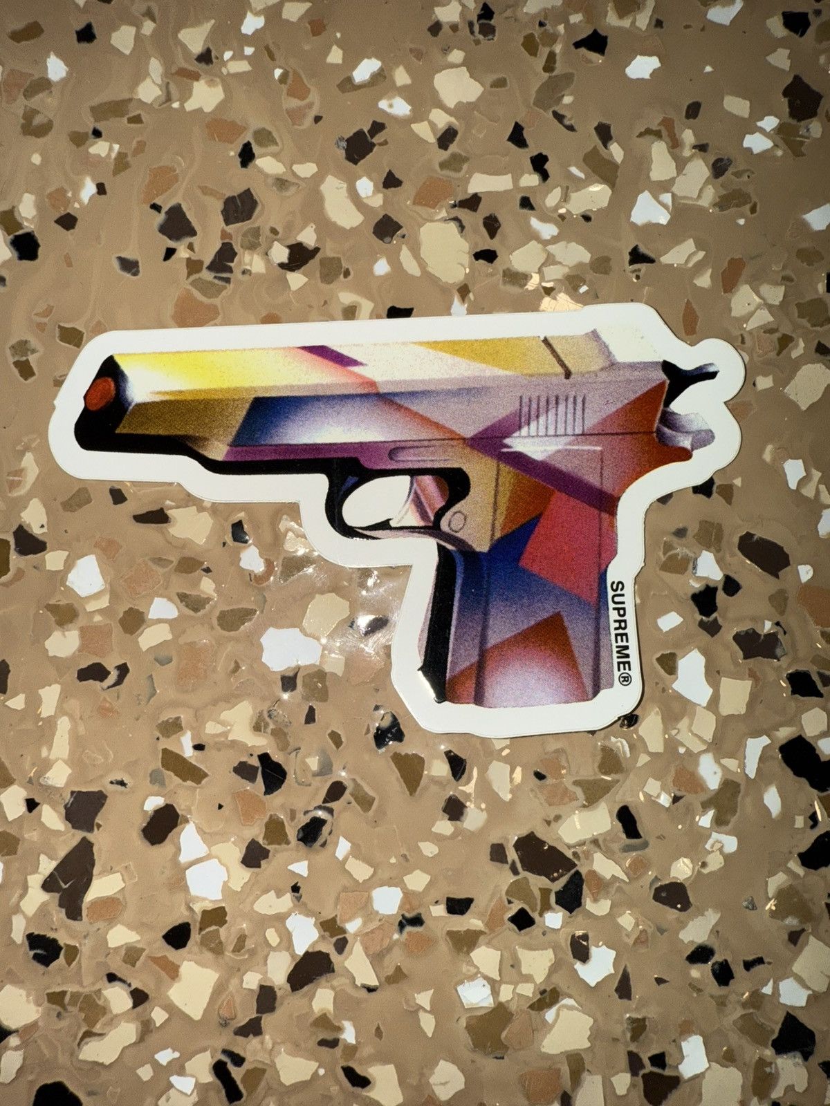 Supreme Supreme Mendini Gun Sticker Size ONE SIZE - 1 Thumbnail