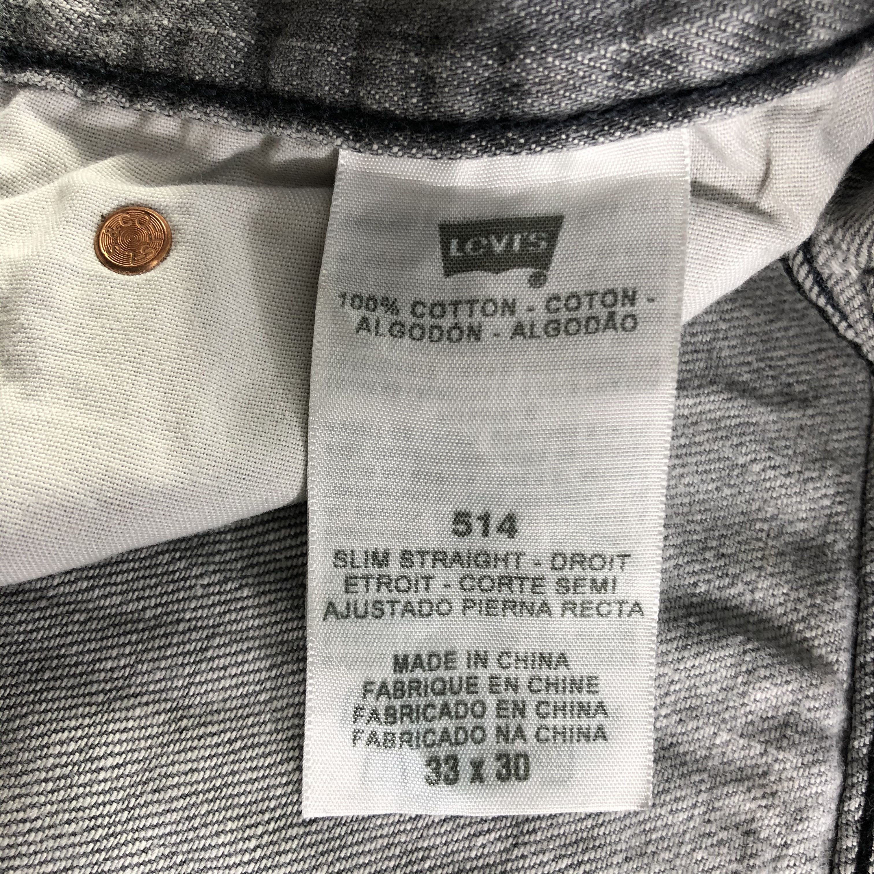 Levi's Vintage Levis 514 Jeans-J3232 Size US 34 / EU 50 - 10 Thumbnail