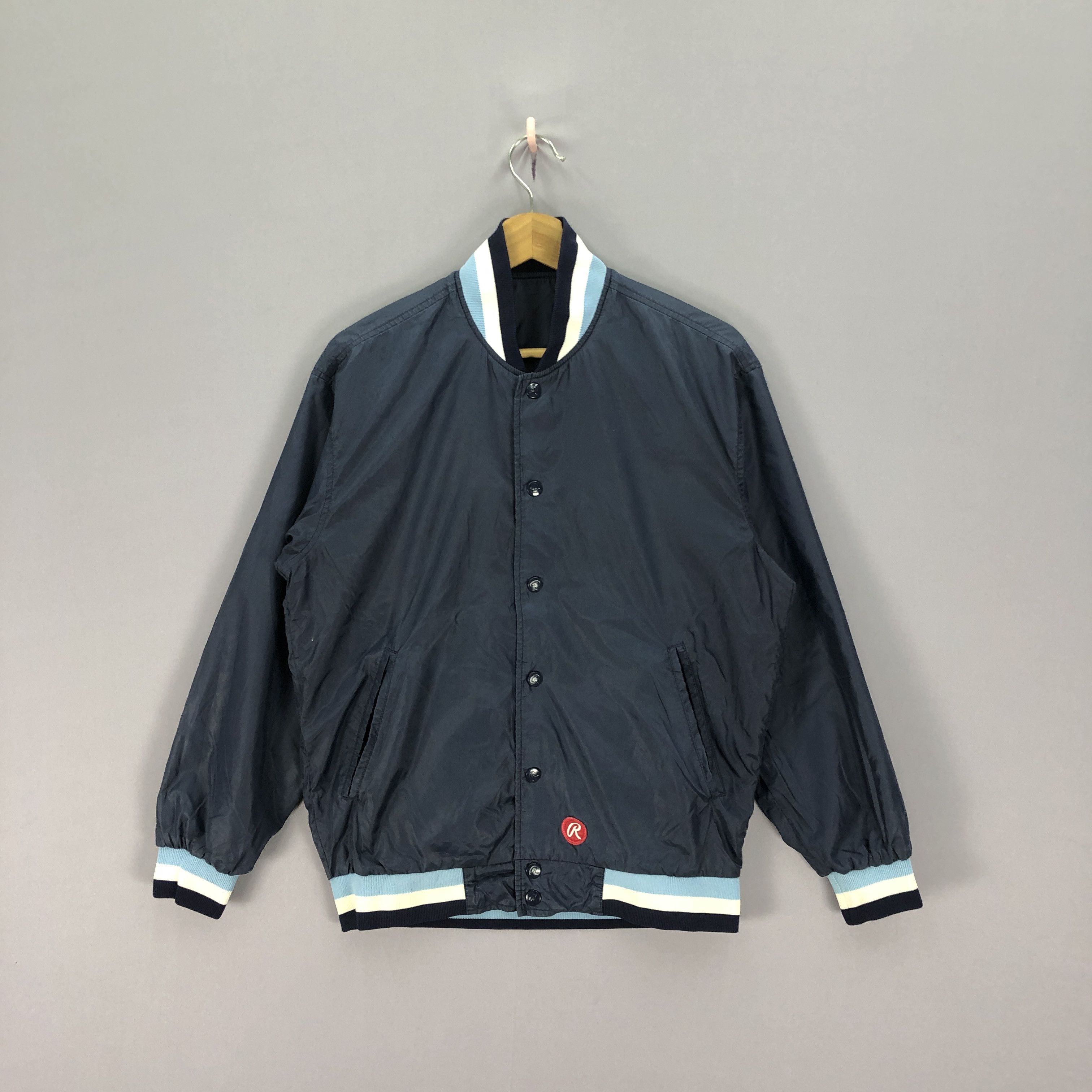 Asics × Vintage Vintage Rawlings by Asics Nylon Reversible Baseball Jackets Size US M / EU 48-50 / 2 - 2 Thumbnail