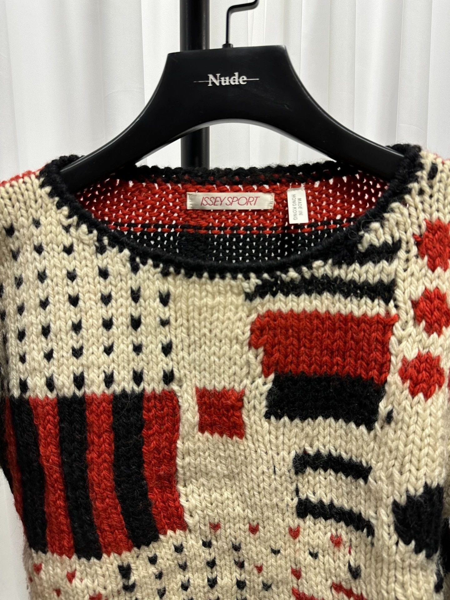 Issey Miyake Issey Miyake Issey Sport Wool Sweater 53/114/53 Size M / US 6-8 / IT 42-44 - 4 Thumbnail