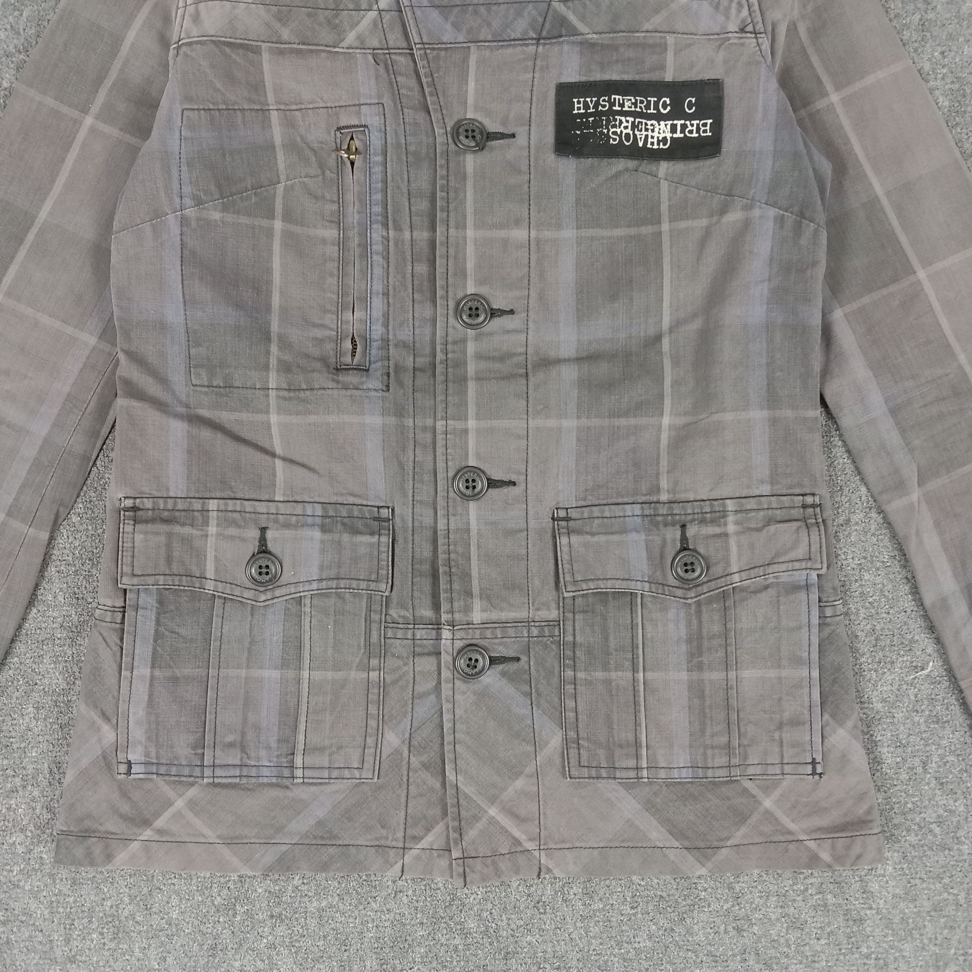 Hysteric Glamour × Japanese Brand × Vintage Hysteric Glamour Japanese Brand Work Jacket Size XS / US 0-2 / IT 36-38 - 4 Thumbnail