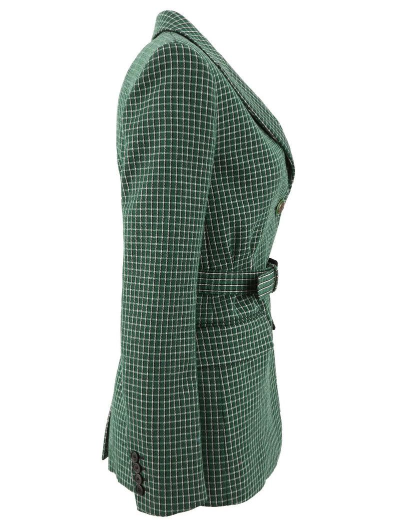 Givenchy Givenchy Green plaid suit jacket Size XS / US 0-2 / IT 36-38 - 3 Thumbnail