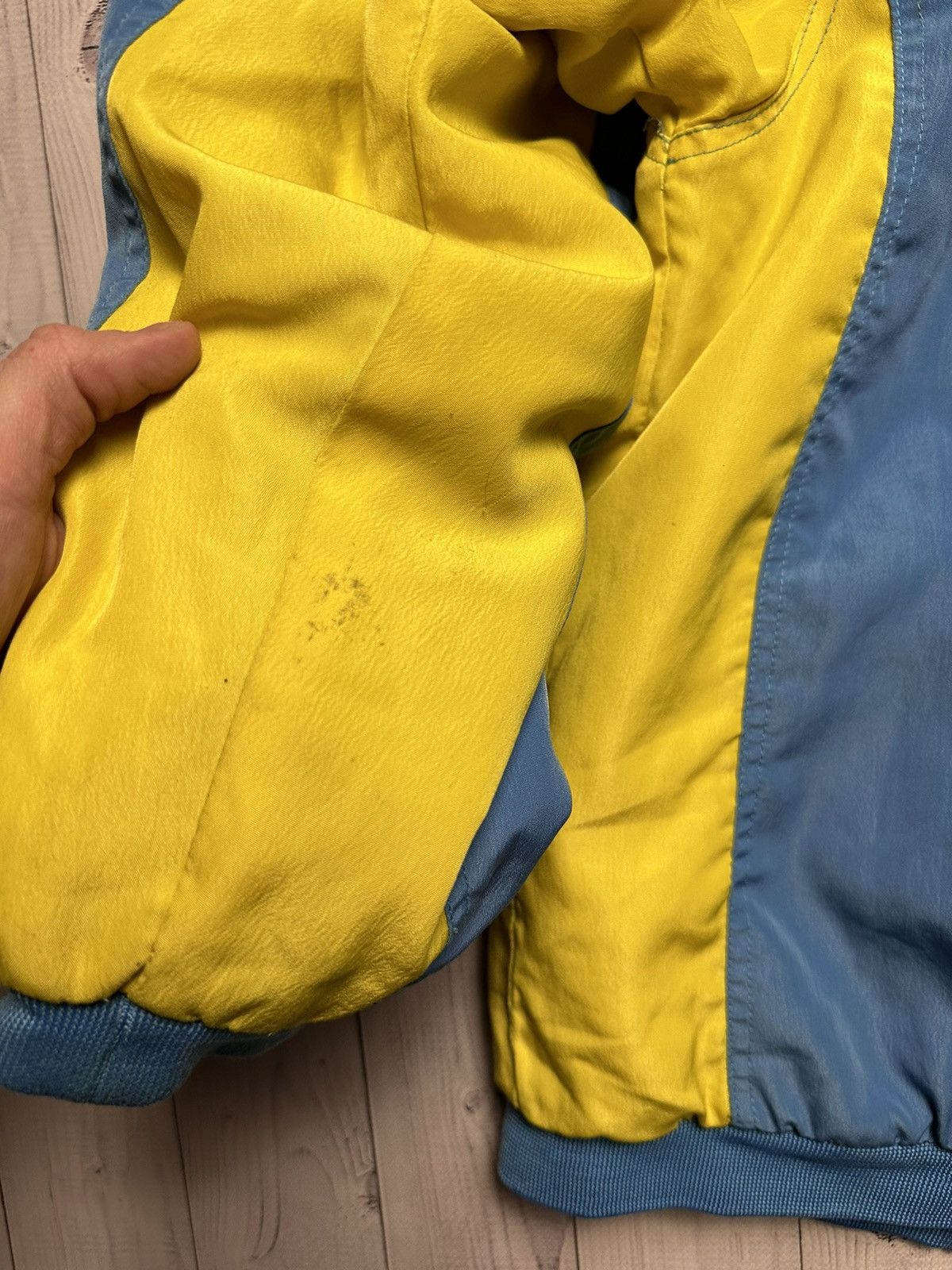 Vintage Vintage Racing jacket Suzuki Dainese Rizla size L logo blue Size US L / EU 52-54 / 3 - 11 Thumbnail