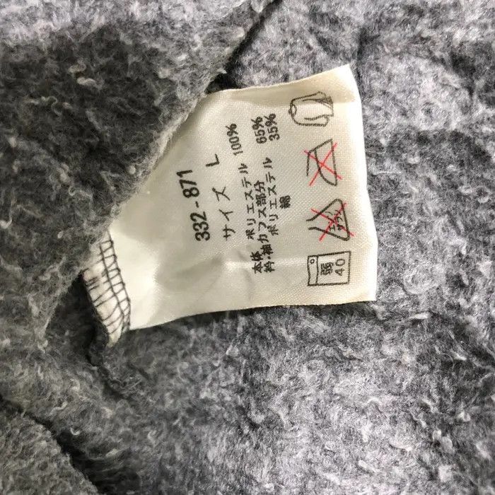 Vintage Vtg GIANNI VALENTINO ITALY Grey Trench Coat Parka Jacket Size L / US 10 / IT 46 - 7 Thumbnail