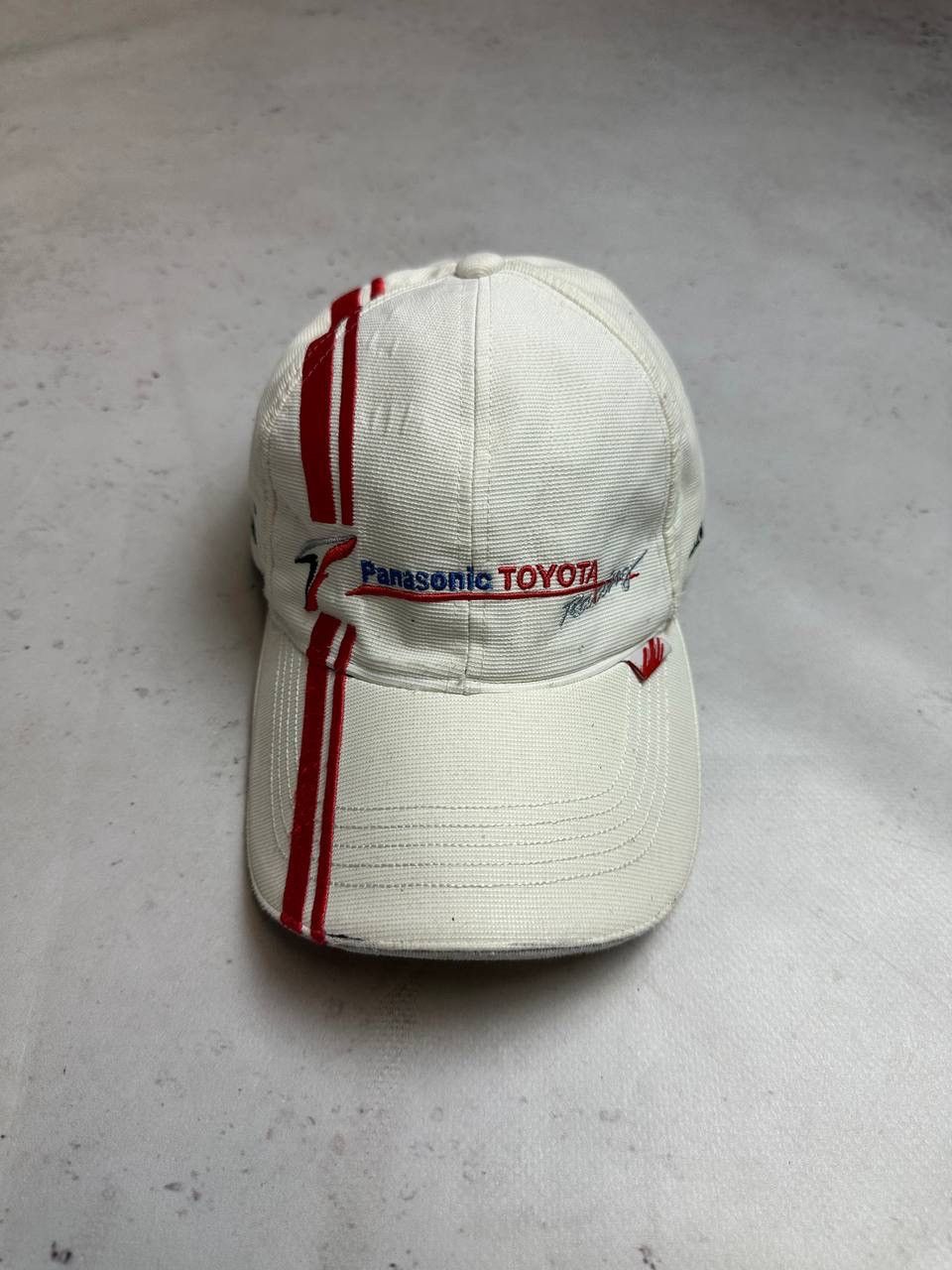 Vintage Vintage Panasonic Toyota Racing F-1 Cap Y2K Os Size ONE SIZE - 1 Thumbnail
