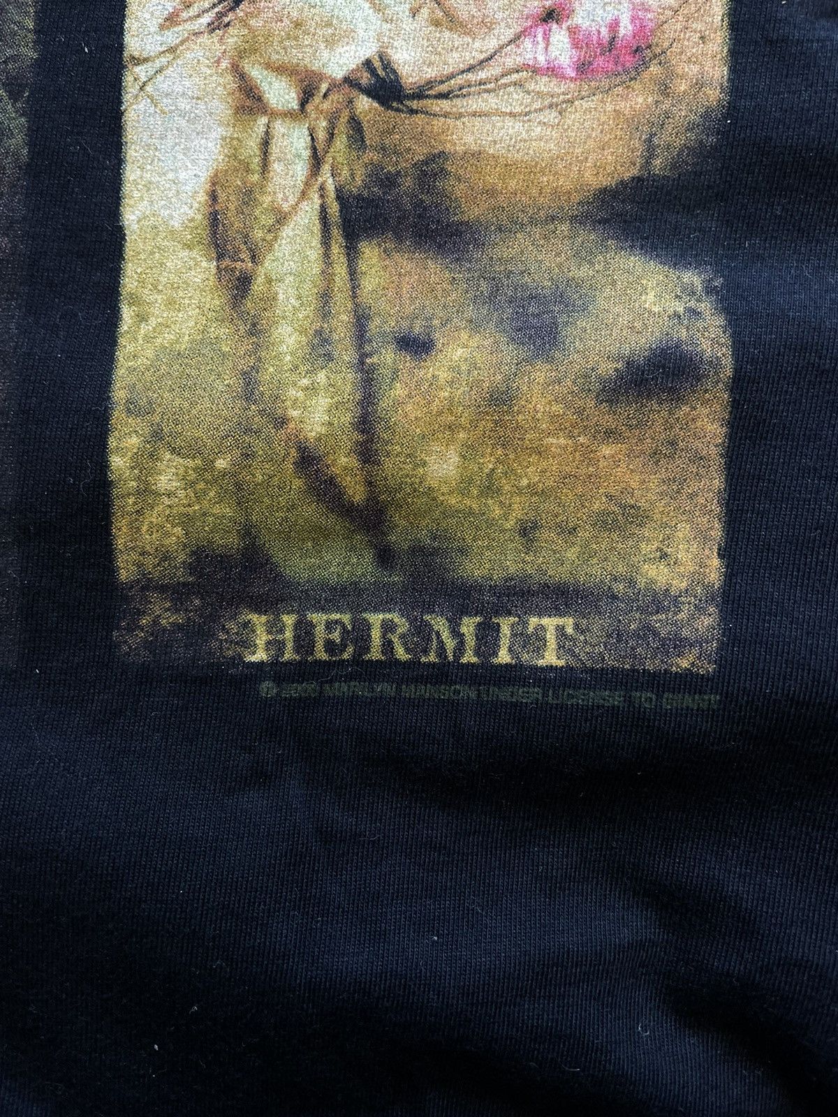 Marilyn Manson VINTAGE! T-Shirt Marilyn Manson 2000’s Death Tarot Wood Rare Size US XL / EU 56 / 4 - 8 Thumbnail