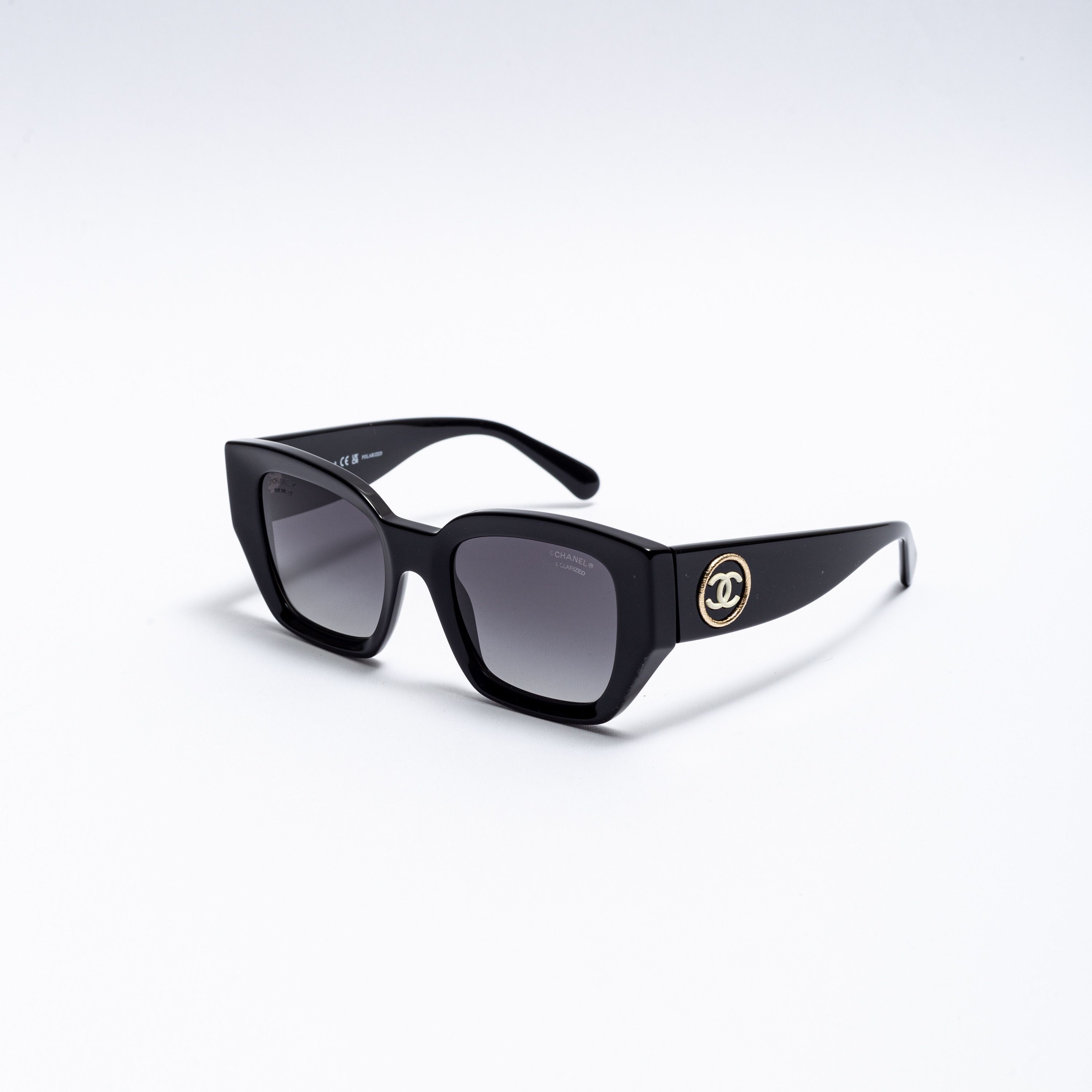 Chanel CHANEL 0CH5506 C622S8 Sunglasses BLACK Size ONE SIZE - 1 Thumbnail