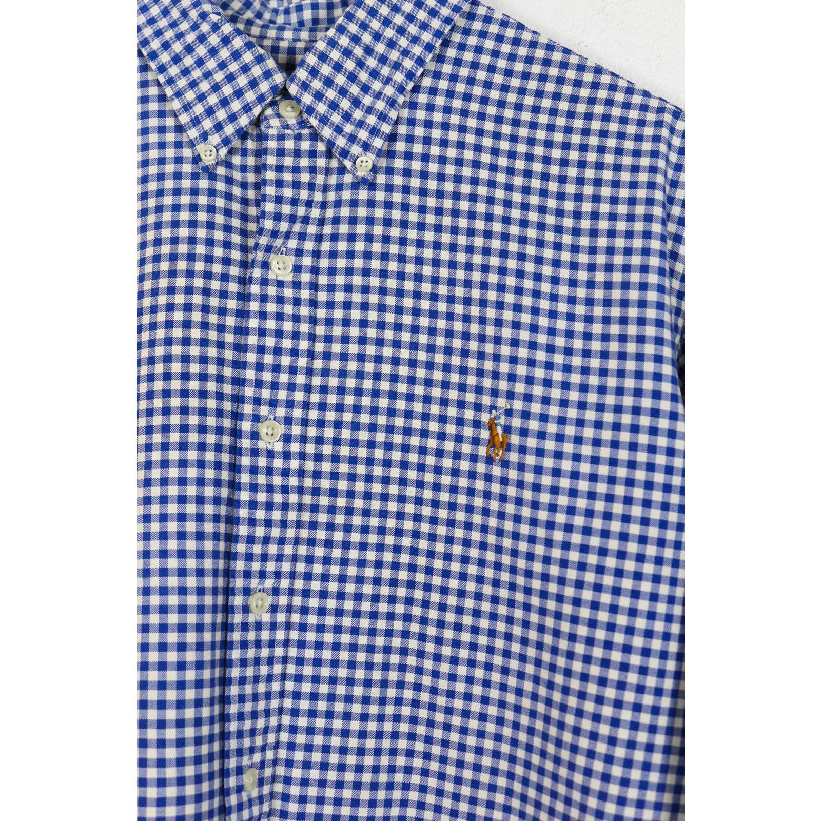 Polo Ralph Lauren Polo Ralph Lauren Pony Logo Check Oxford Shirt XL Size US XL / EU 56 / 4 - 3 Thumbnail