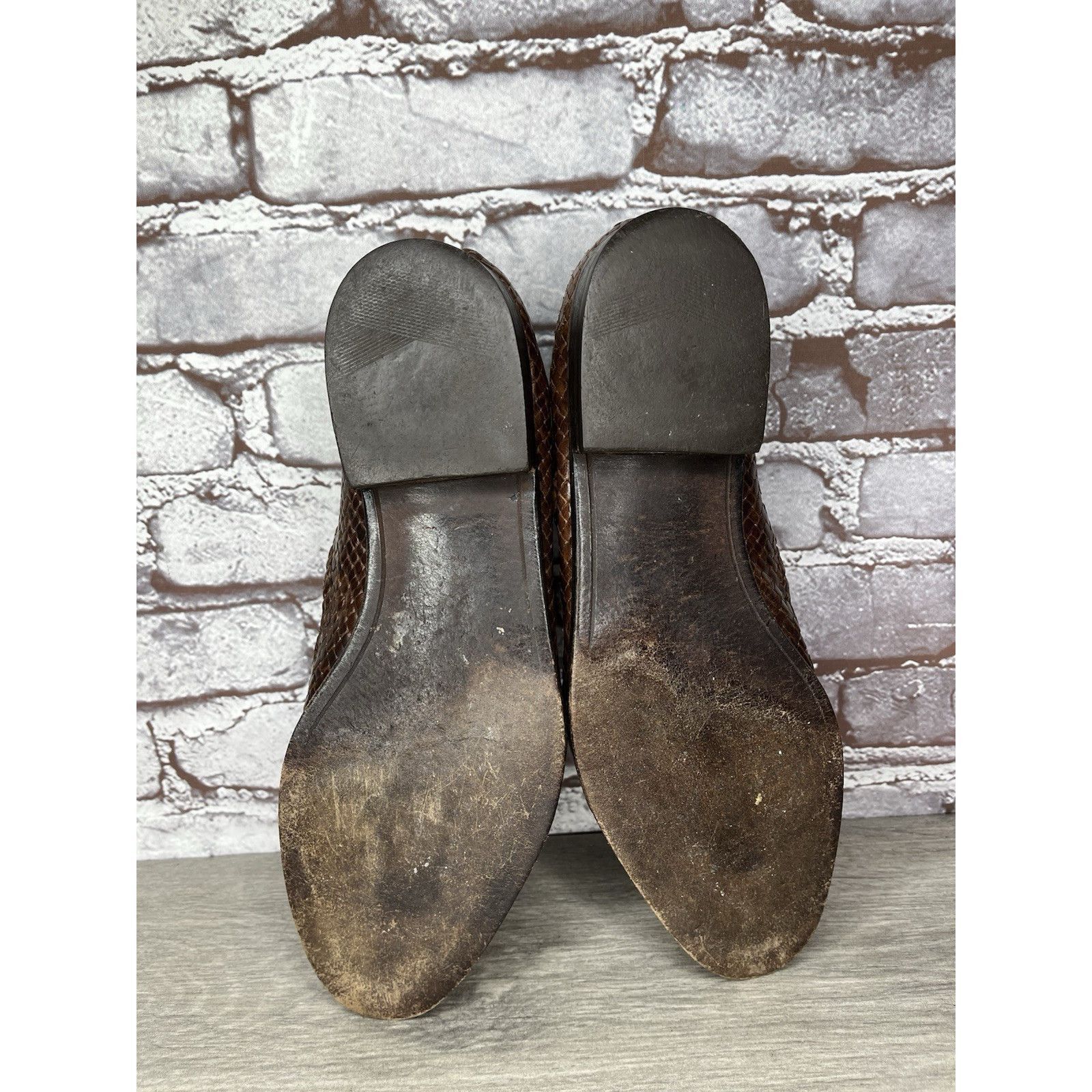 Bally VTG Bally Seville Leather Woven Monk Strap Loafers Shoes Bro Size US 8.5 / EU 41-42 - 15 Thumbnail