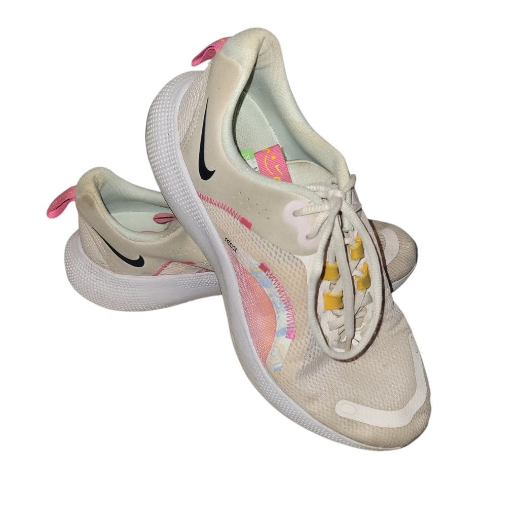 Nike Nike React Escape Run 2 Premium Pink Athletic Shoes 9.5 Size US 9.5 / IT 39.5 - 2 Thumbnail