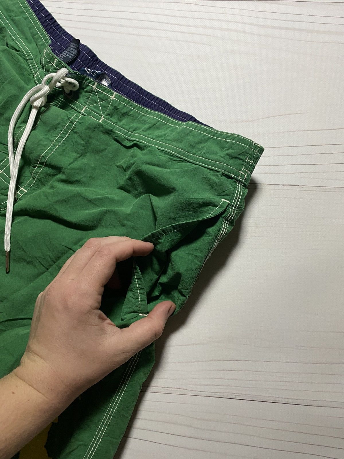 Polo Ralph Lauren × Vintage Vintage Polo Ralph Lauren Big pony 3 number y2k shorts Size US 34 / EU 50 - 8 Thumbnail